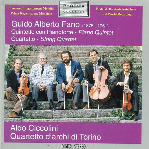 Постер альбома Guido Alberto Fano: Piano Quintet - String Quartet