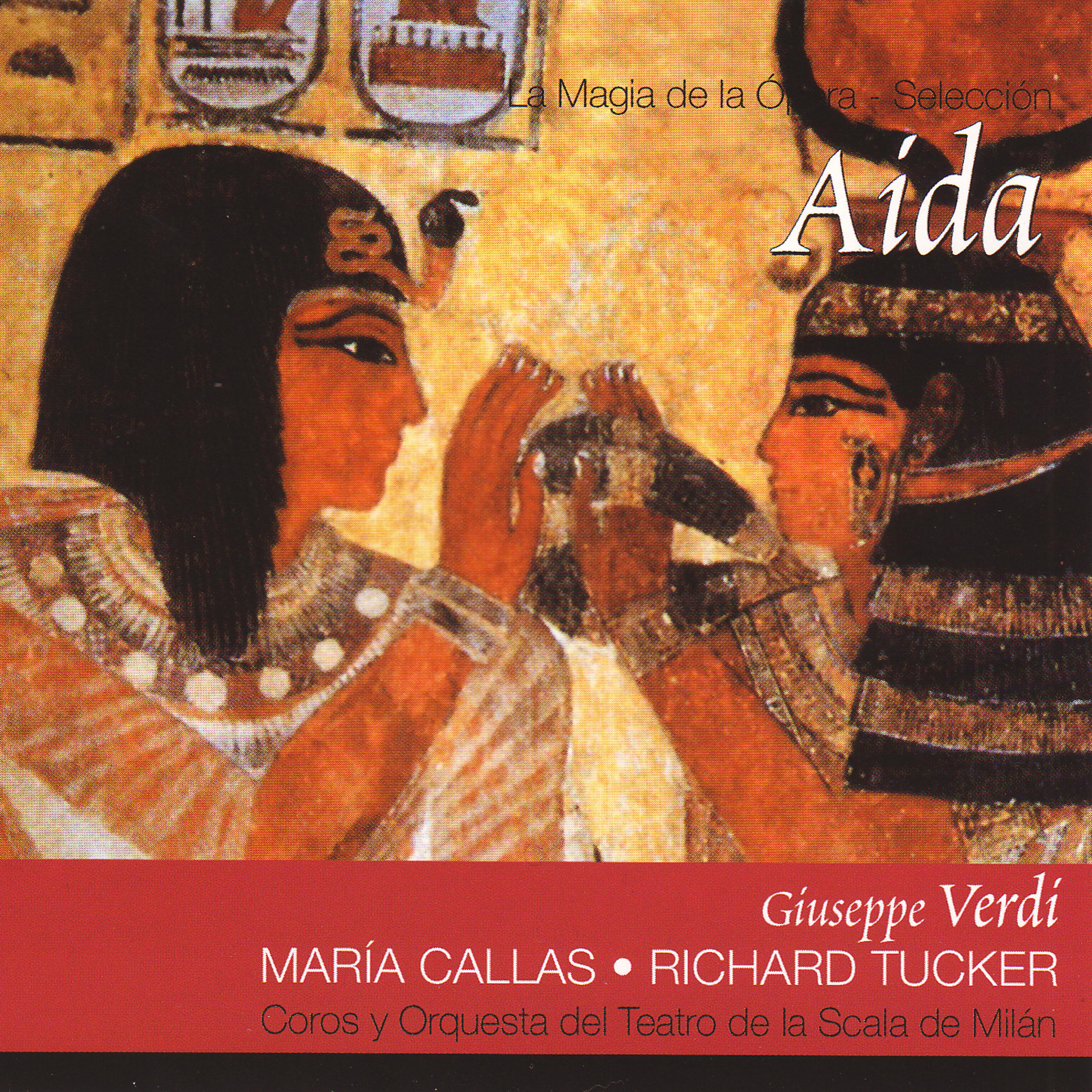 Постер альбома Aida por Maria Callas (Giuseppe Verdi)