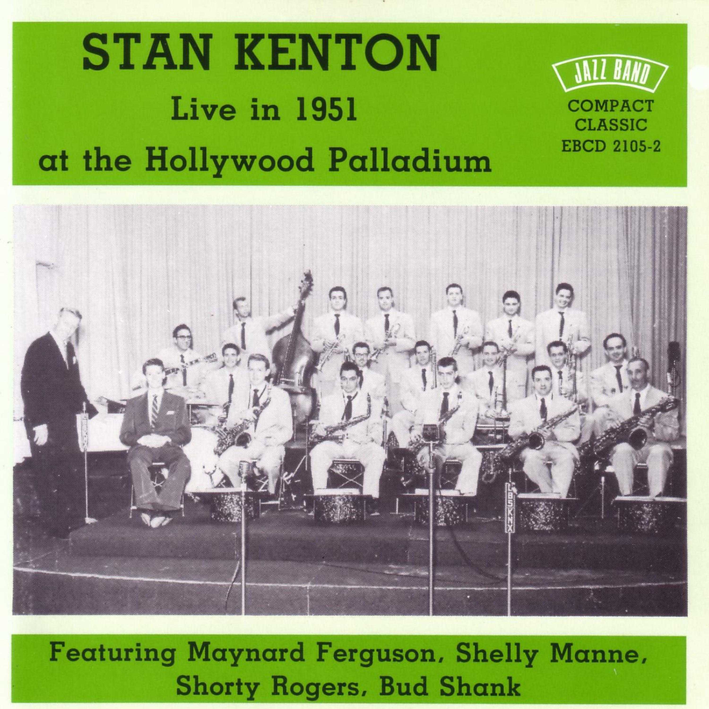 Постер альбома Live In 1951 At The Hollywood Palladium