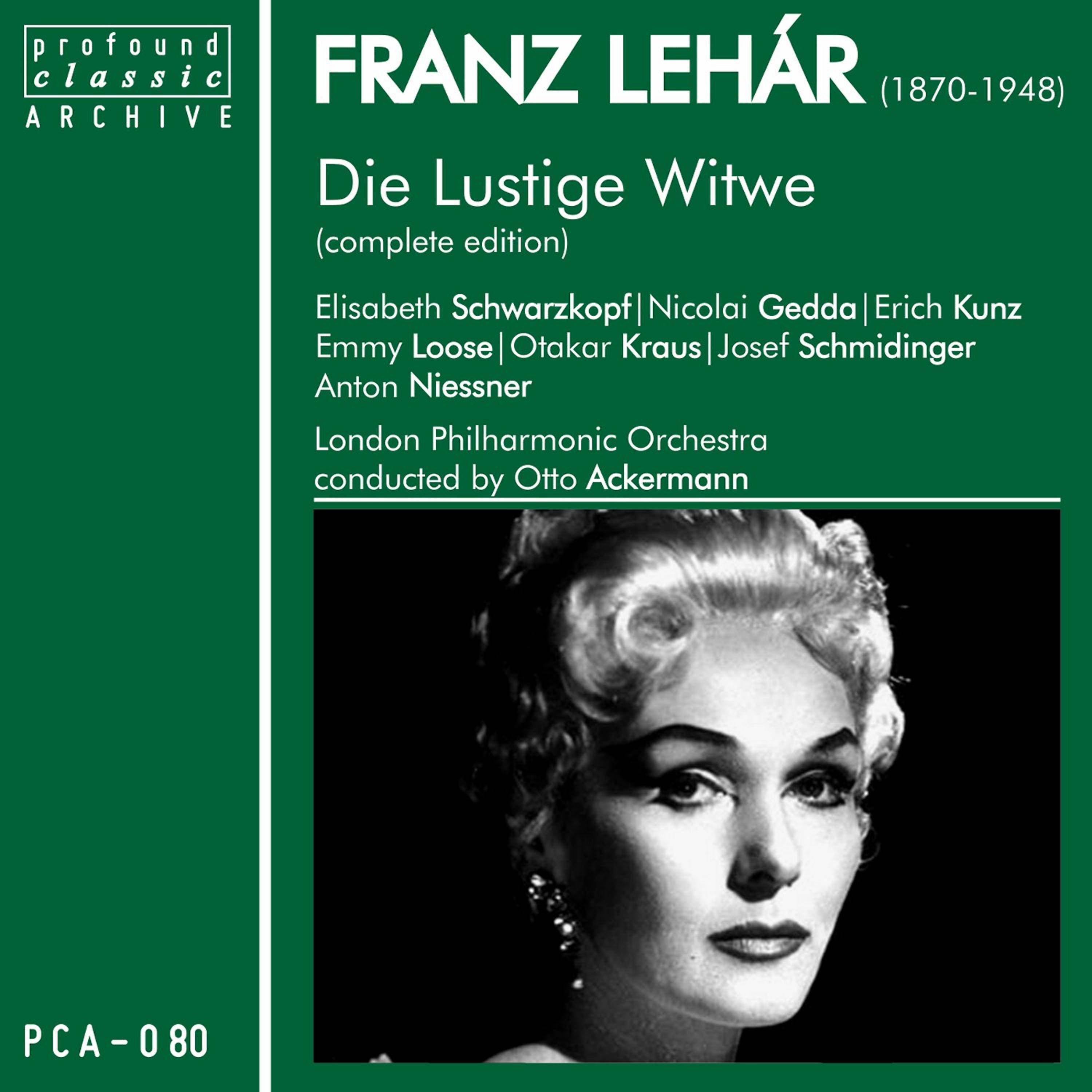 Постер альбома Die Lustige Witwe