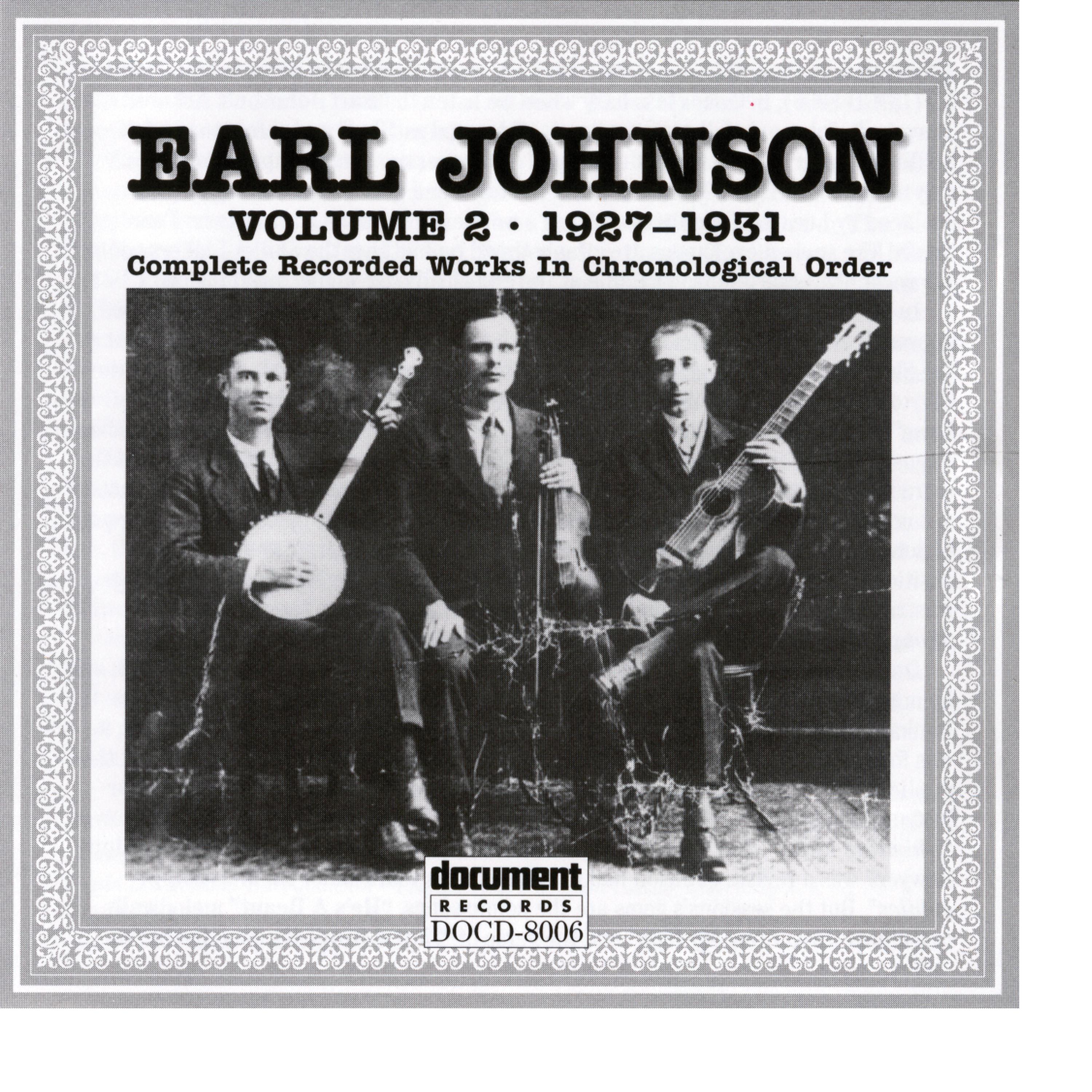 Постер альбома Earl Johnson Vol. 2 1927 - 1931