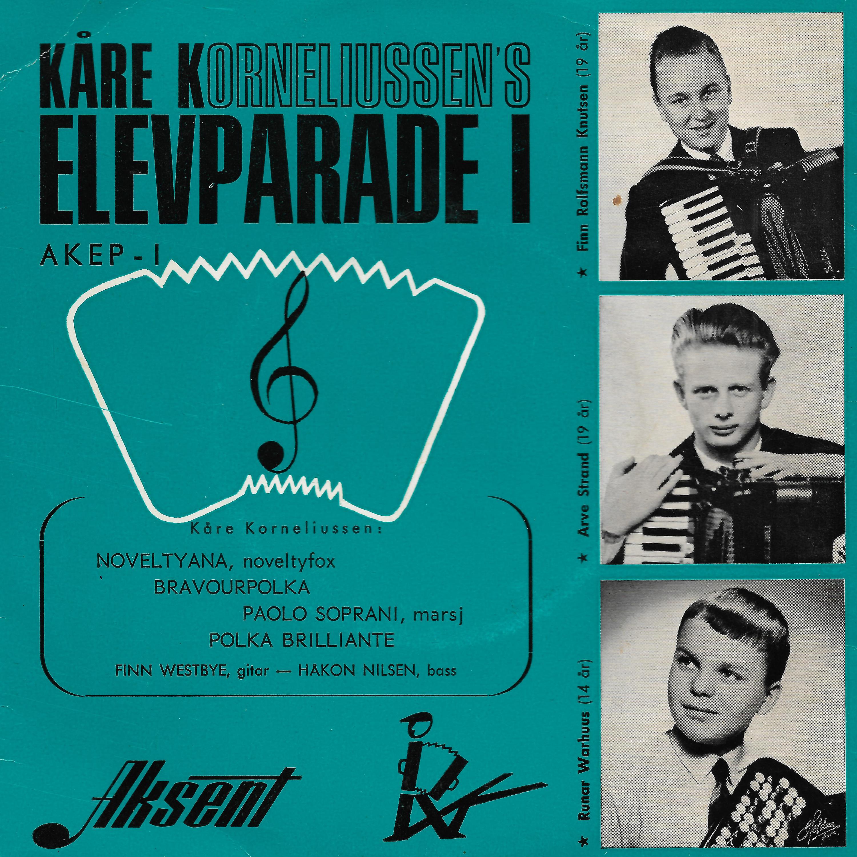 Постер альбома Kåre Korenliussens elevparade