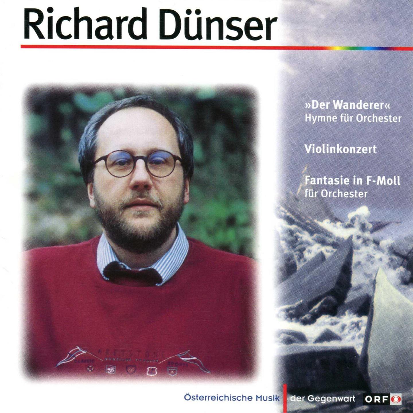 Постер альбома Richard Dünser - Three Orchestral Works