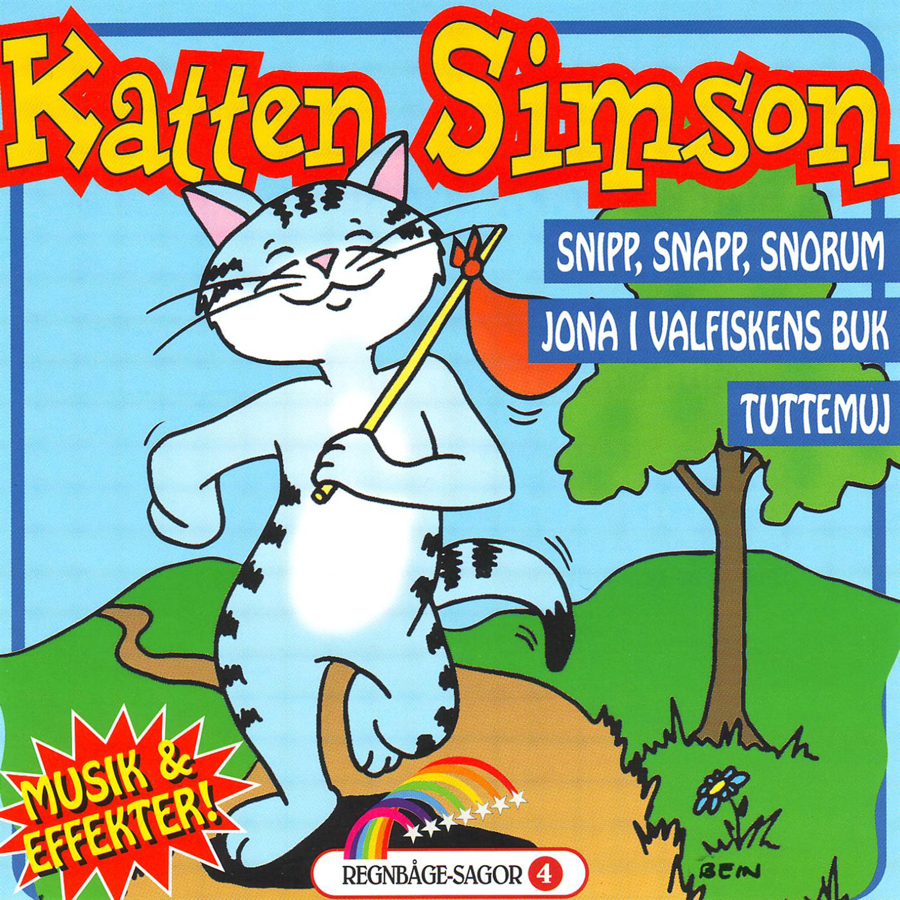 Постер альбома Regnbågesagor - Katten Simson