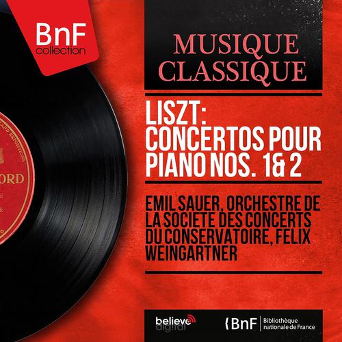 Постер альбома Liszt: Concertos pour piano Nos. 1 & 2 (Recording in 1938, Mono Version)
