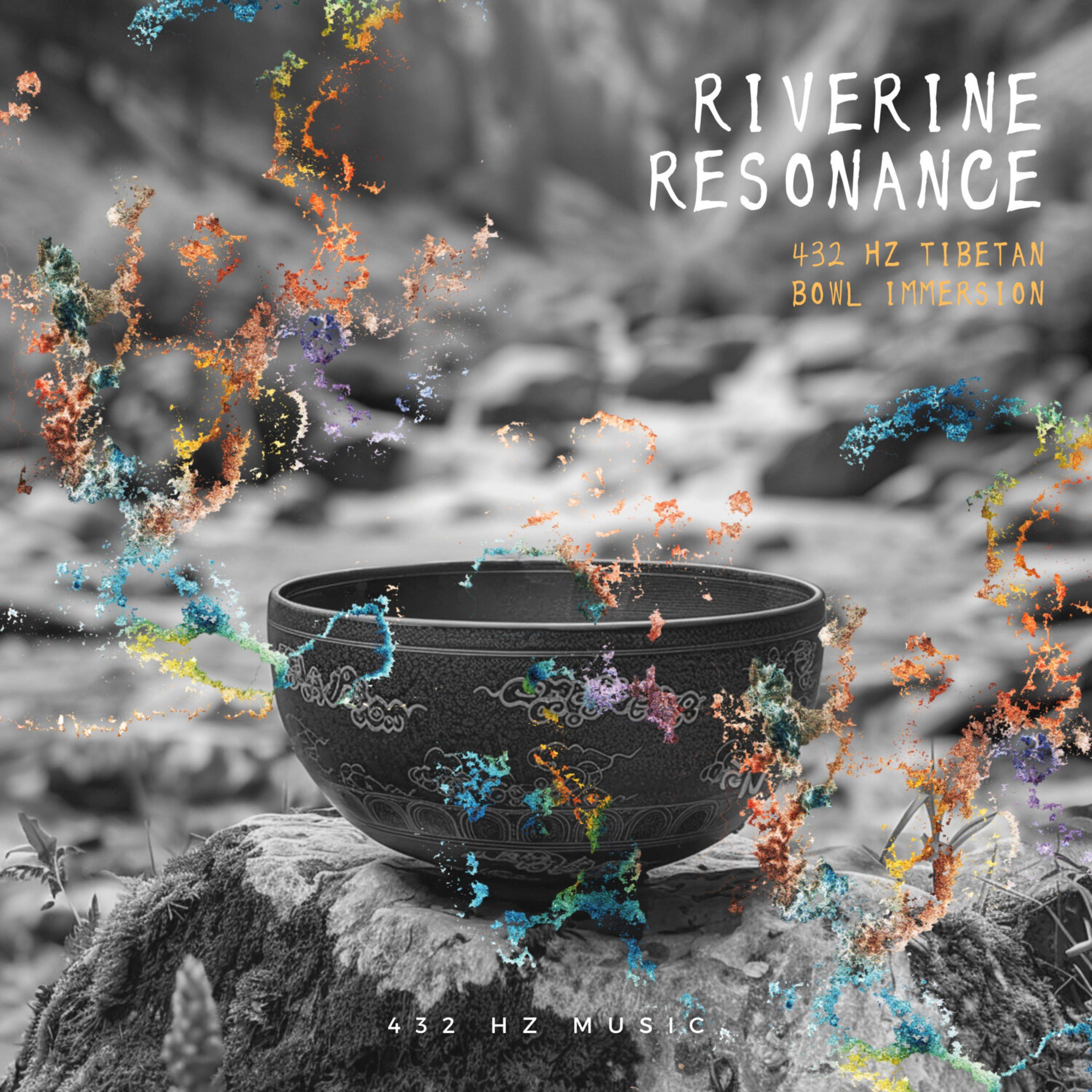 Постер альбома Riverine Resonance 432 Hz Tibetan Bowl Immersion