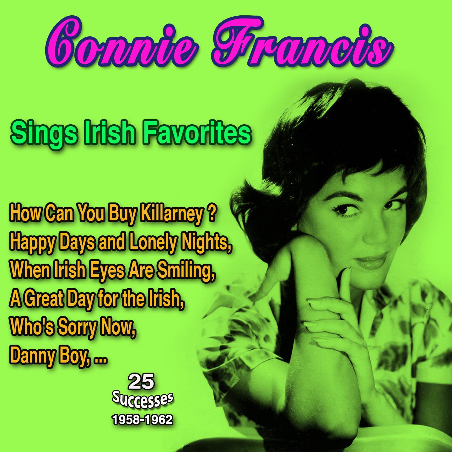 Постер альбома Connie Francis - Sings Irish Favorites