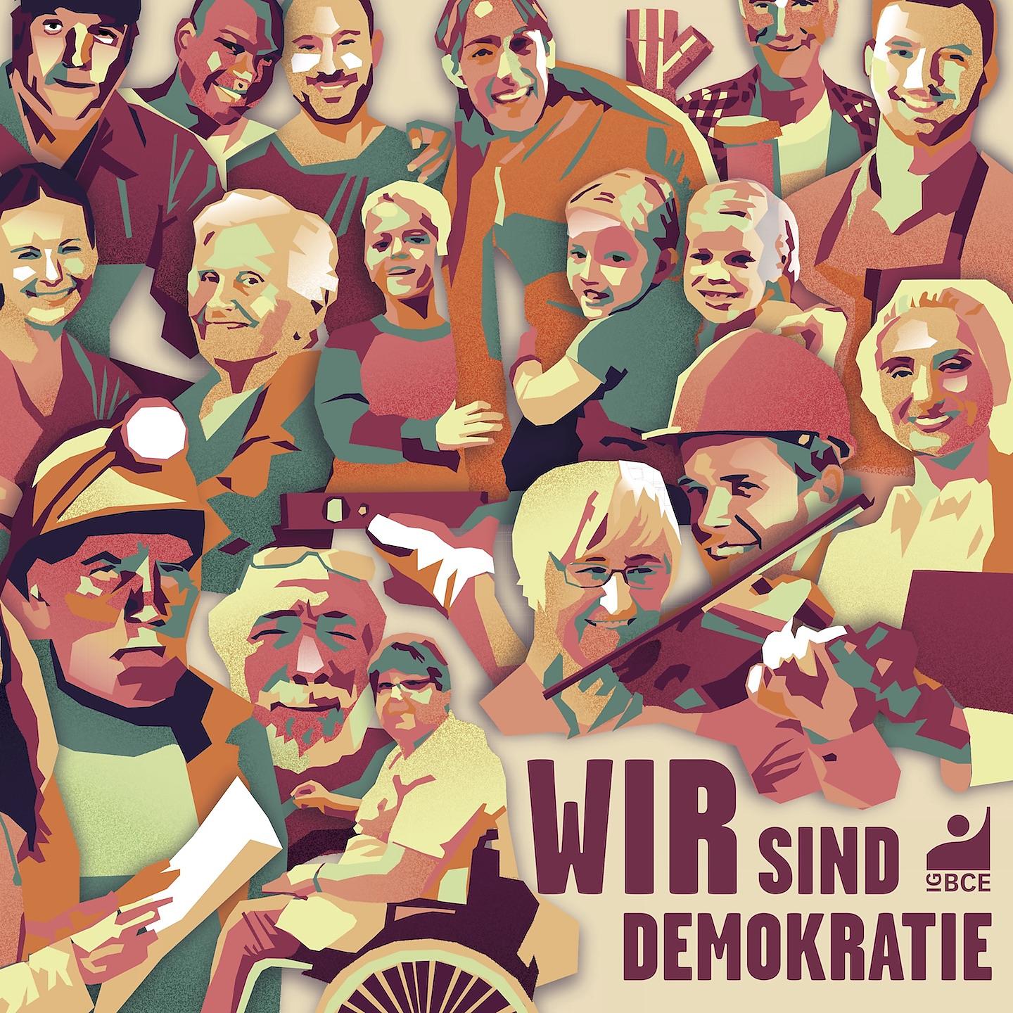 Постер альбома Wir sind Demokratie
