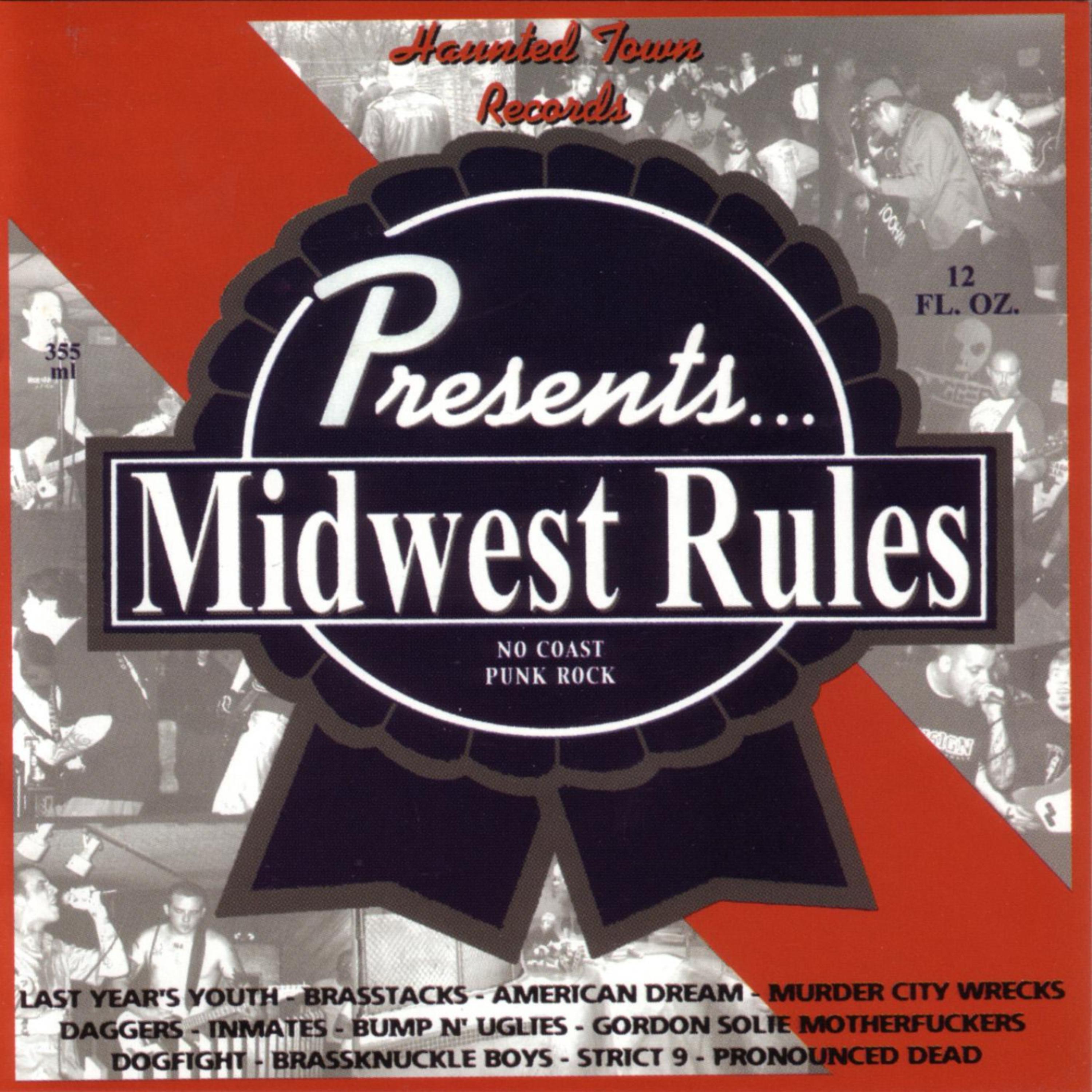 Постер альбома Midwest Rules: No Coast Punk Rock