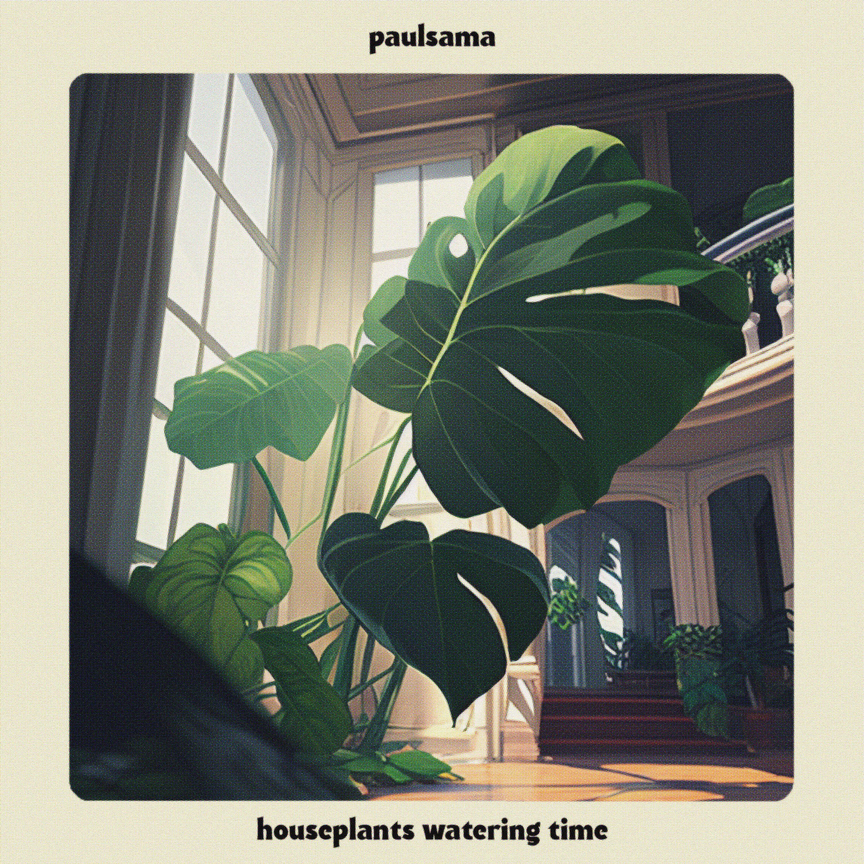 Постер альбома houseplants watering time