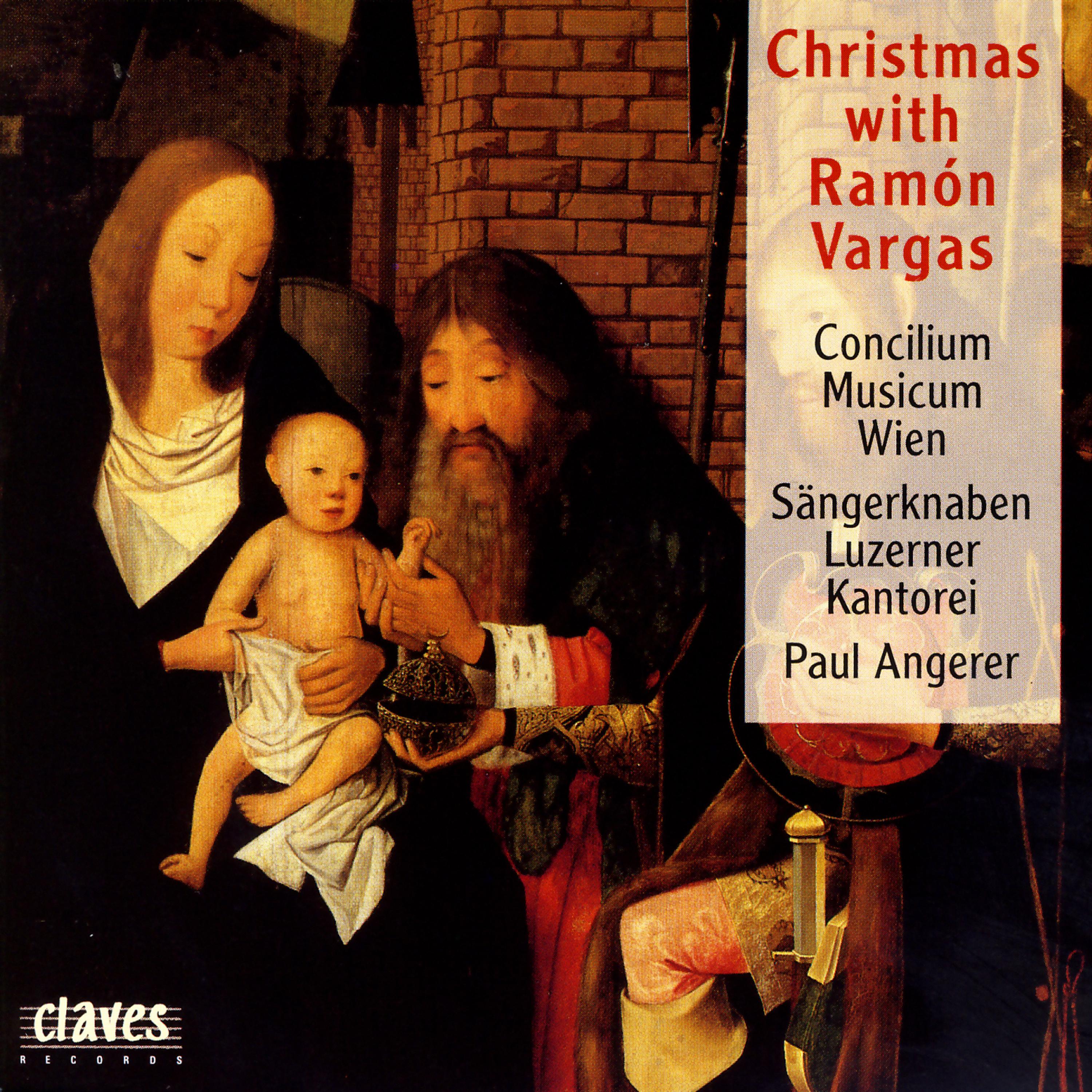 Постер альбома Christmas with Ramón Vargas (Live Recording, Lucerne, December 1995)