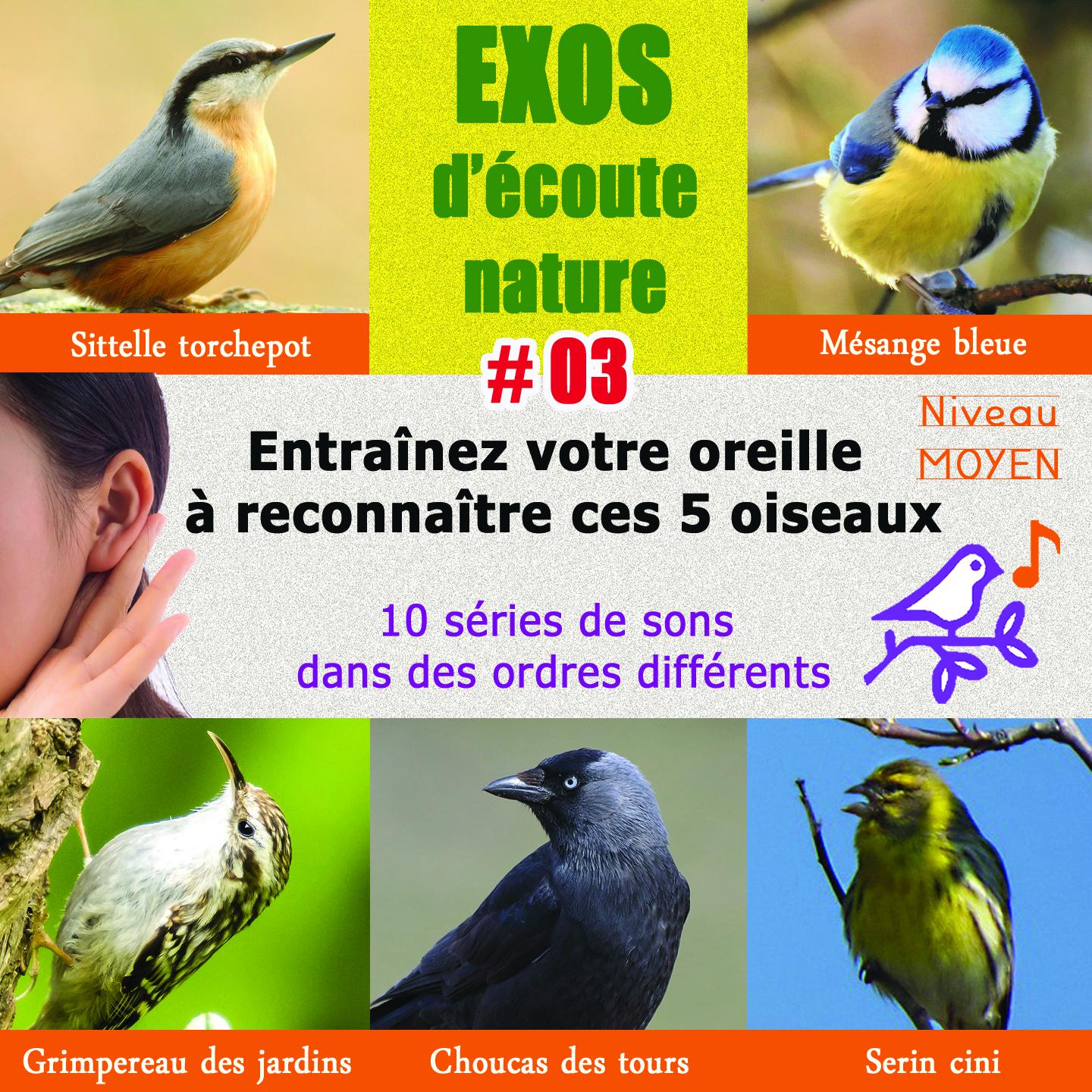 Постер альбома Exos d'écoute nature - , vol. 3