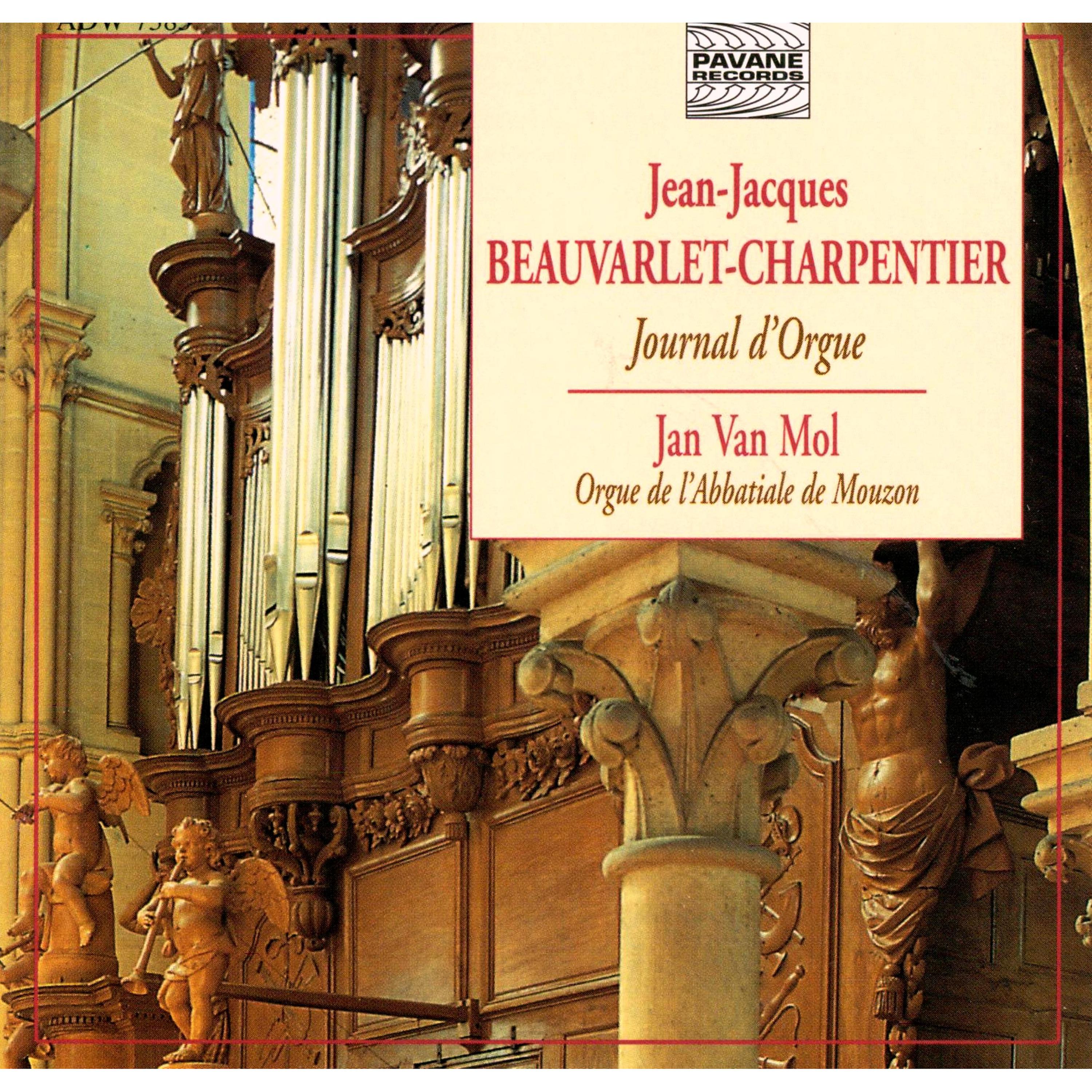 Постер альбома Beauvarlet-Charpentier: Journal d'orgue