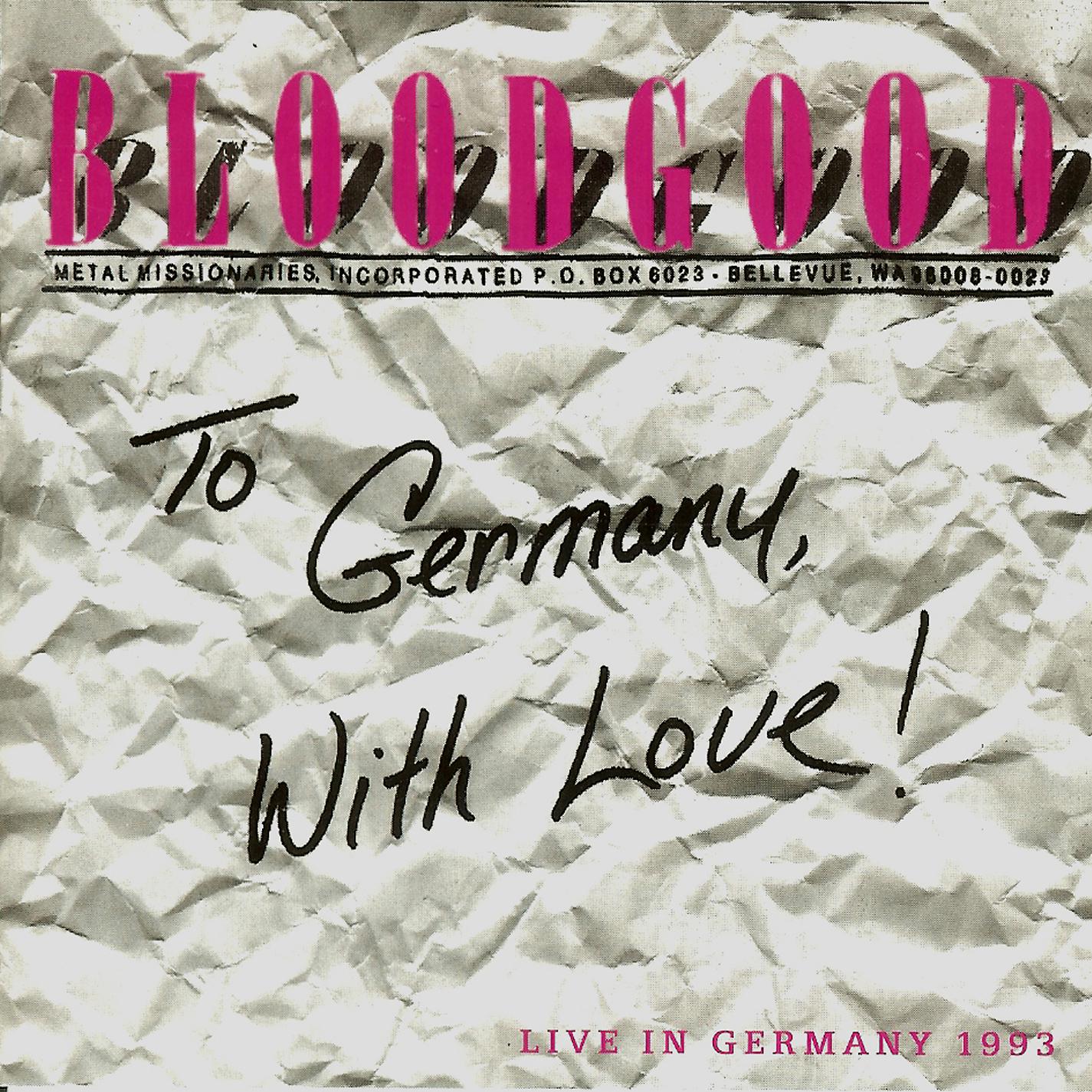 Постер альбома To Germany With Love (Live In Germany)