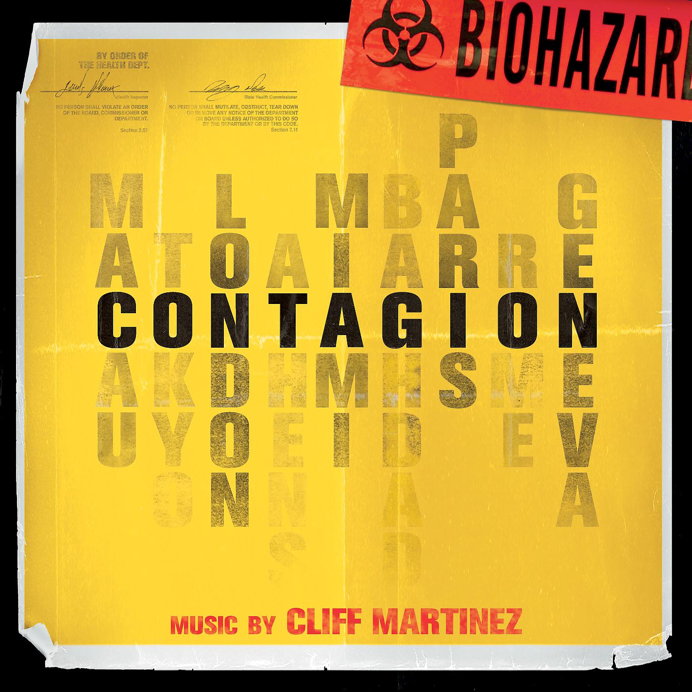 Постер альбома Contagion (Original Motion Picture Soundtrack)