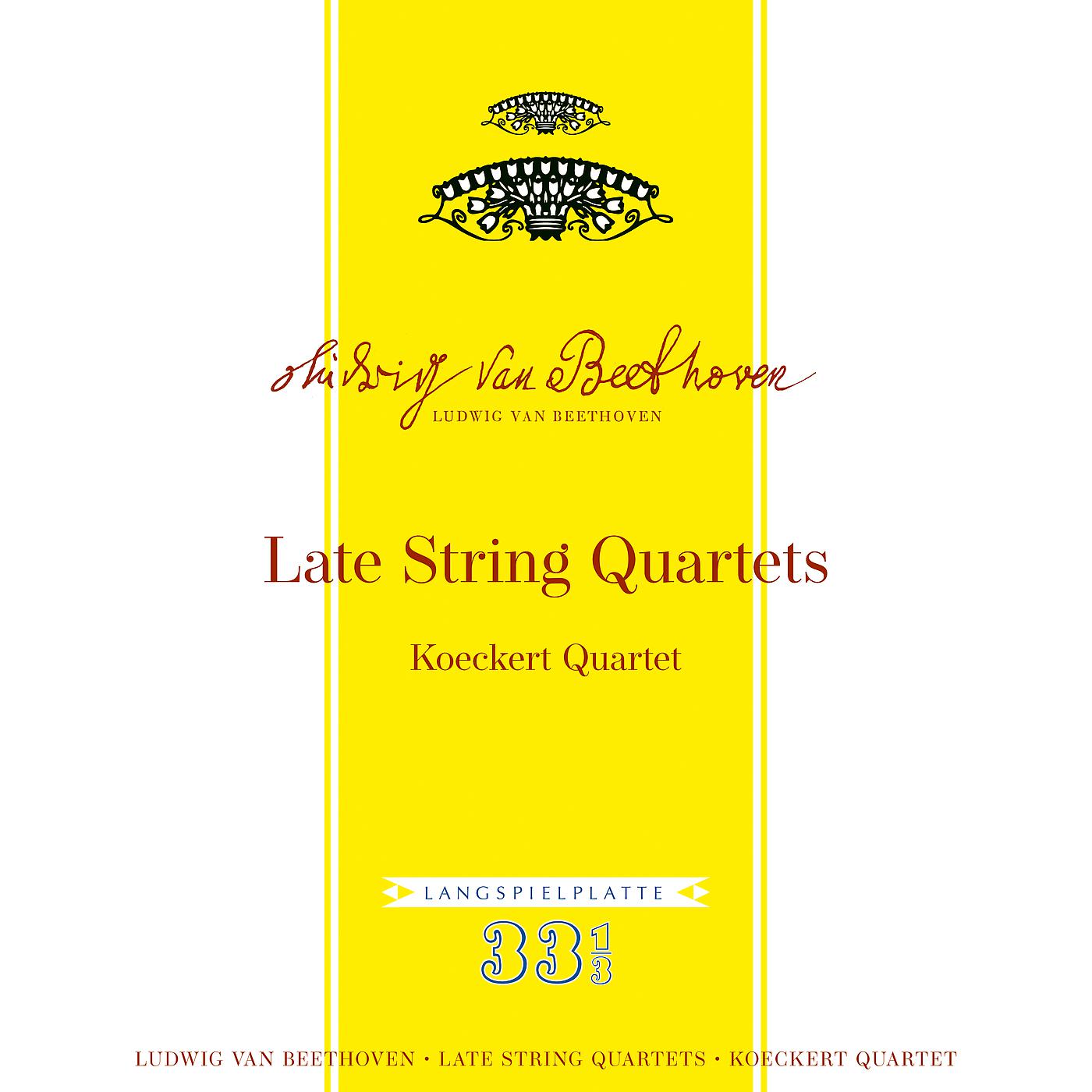 Постер альбома Beethoven: Late String Quartets