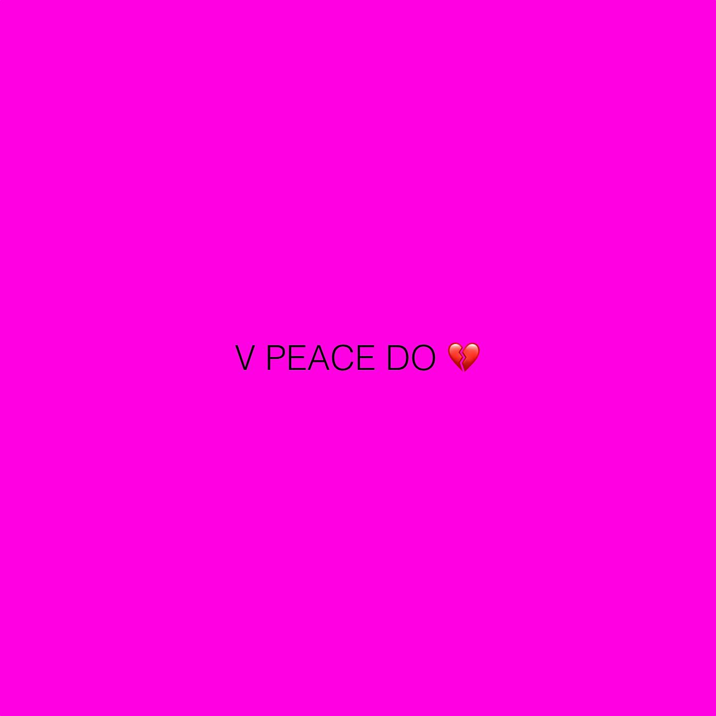 Постер альбома V Peace Do Любовь