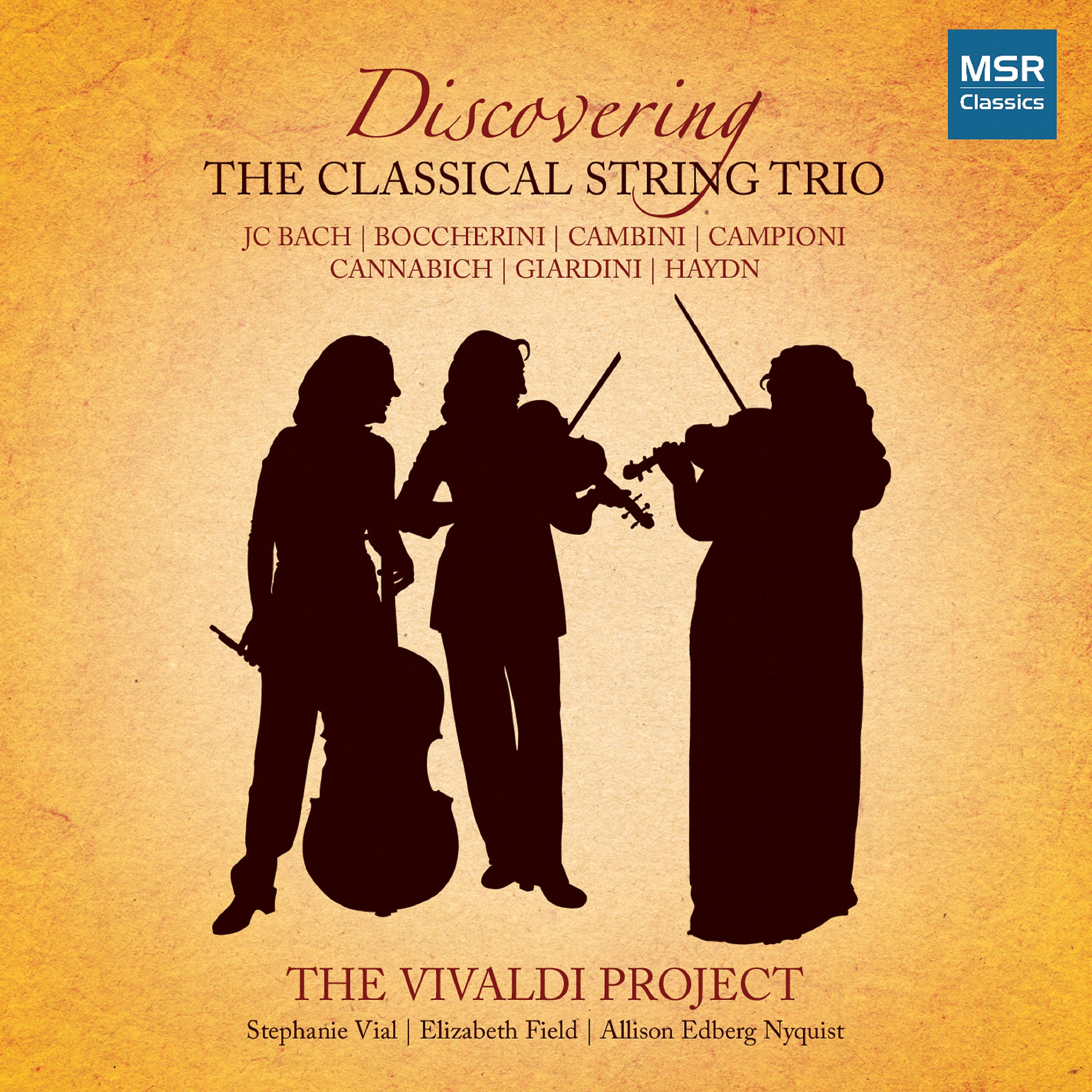 Постер альбома Discovering the Classical String Trio, Vol. 1