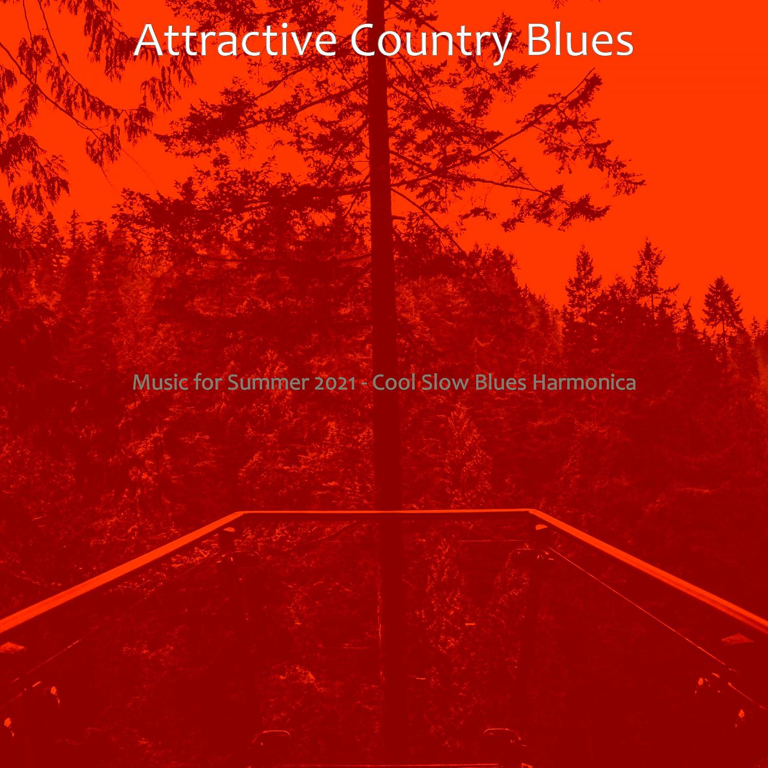 Постер альбома Music for Summer 2021 - Cool Slow Blues Harmonica