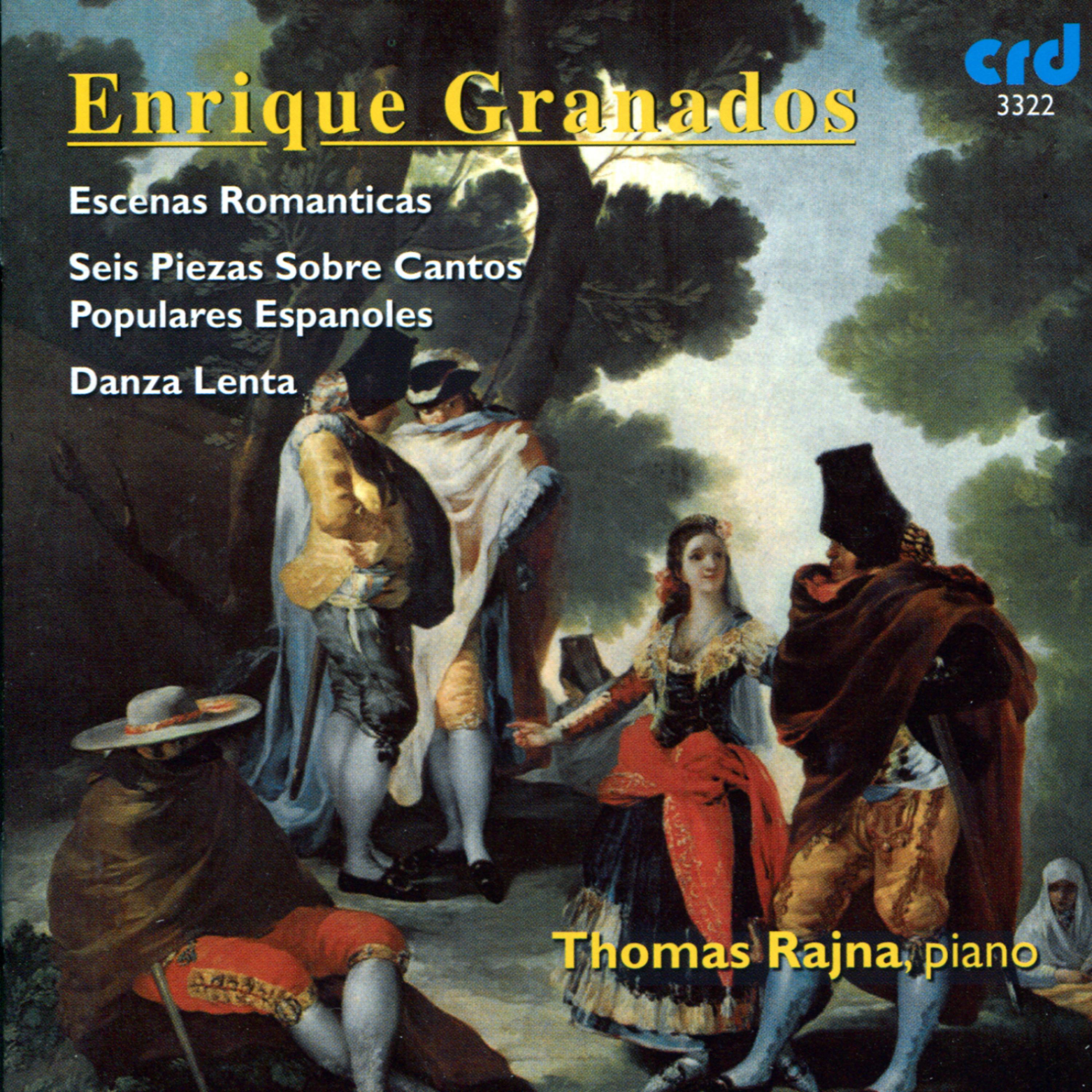 Постер альбома Granados: Escenas Romanticas, Etc.