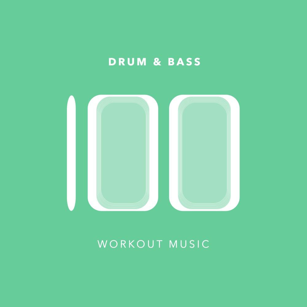 Постер альбома 100 Drum and Bass Workout Music