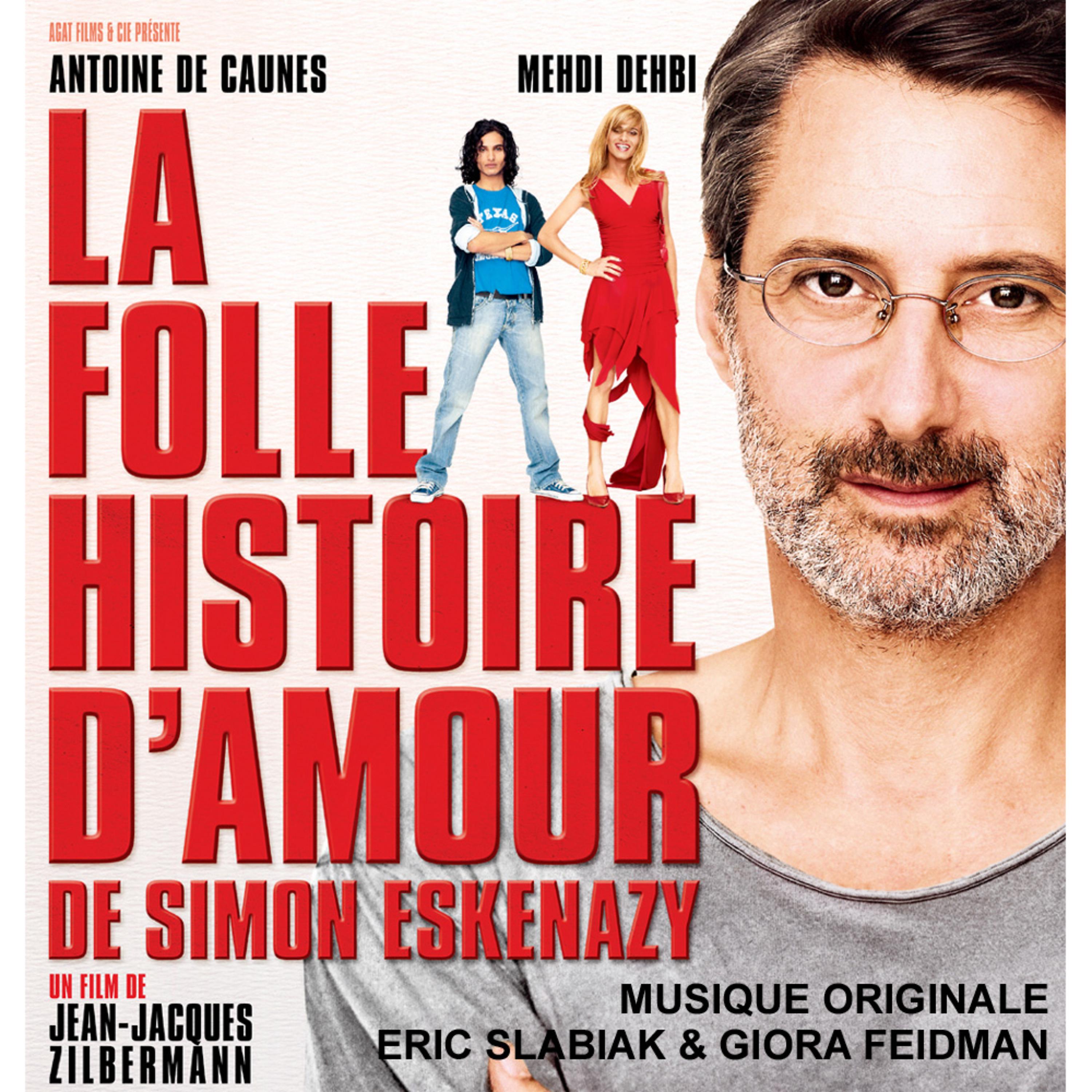 Постер альбома La folle histoire d'amour de Simon Eskenazy (Bande originale du film)