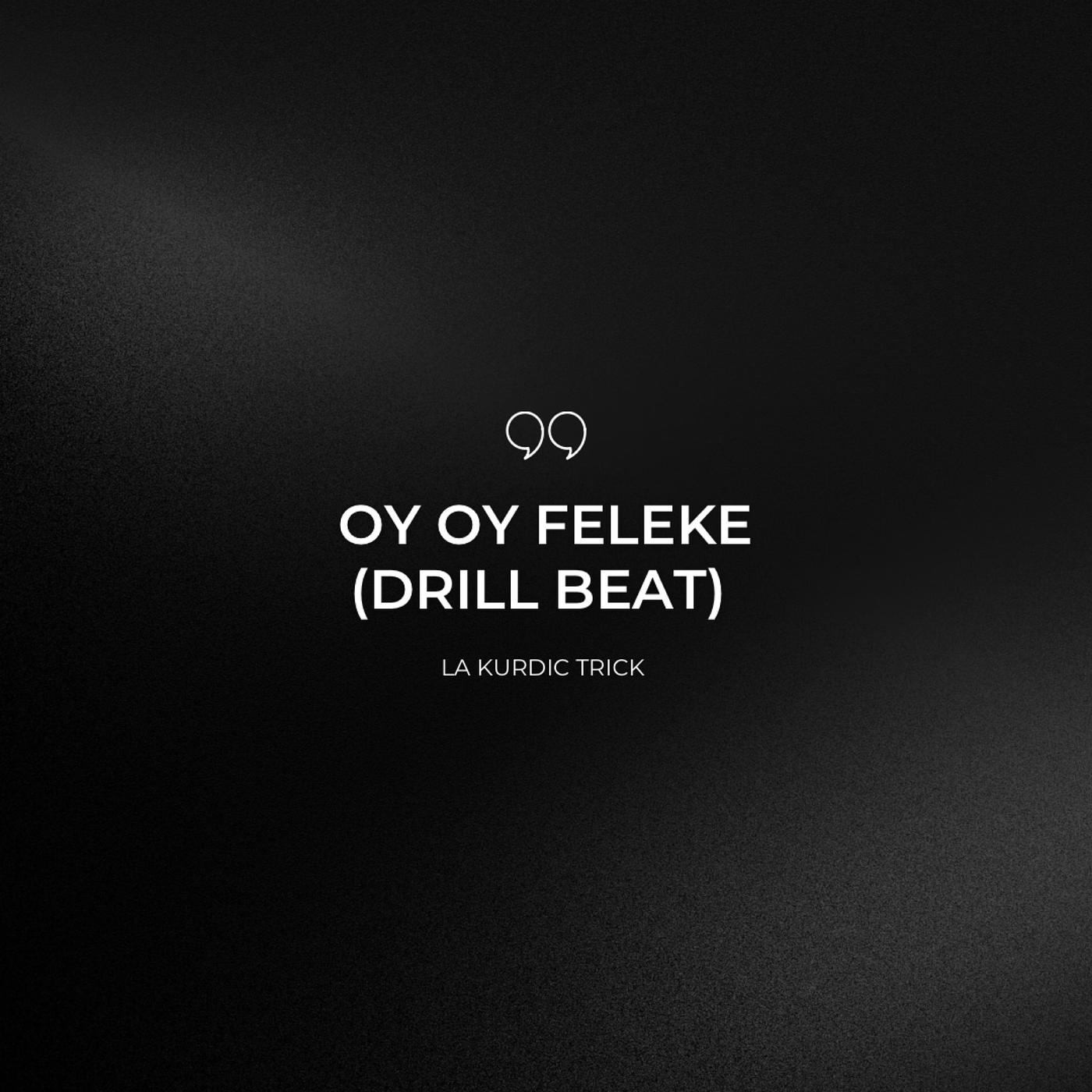 Постер альбома Oy Oy Feleke (Drill Beat)