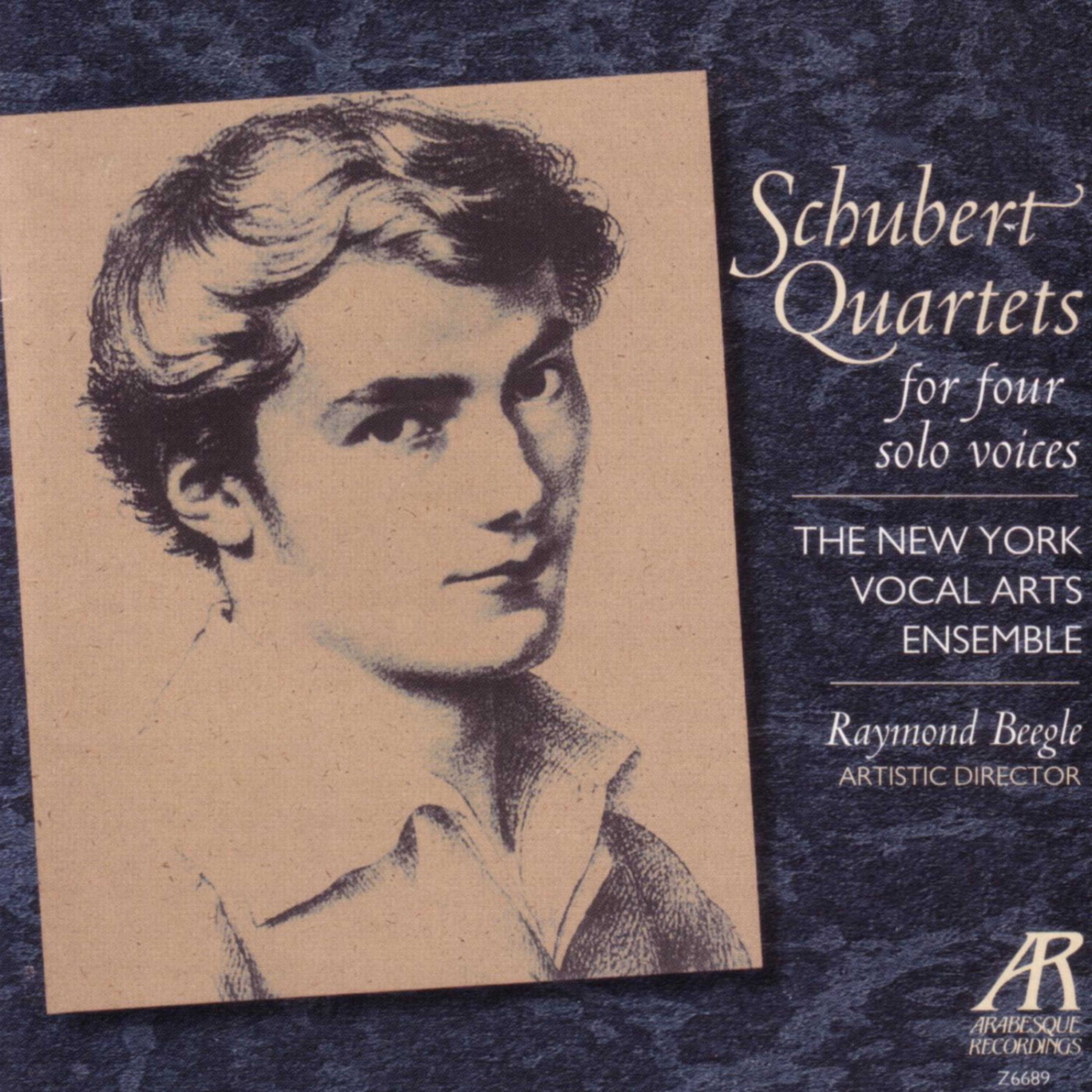 Постер альбома Schubert: Quartets For Four Solo Voices