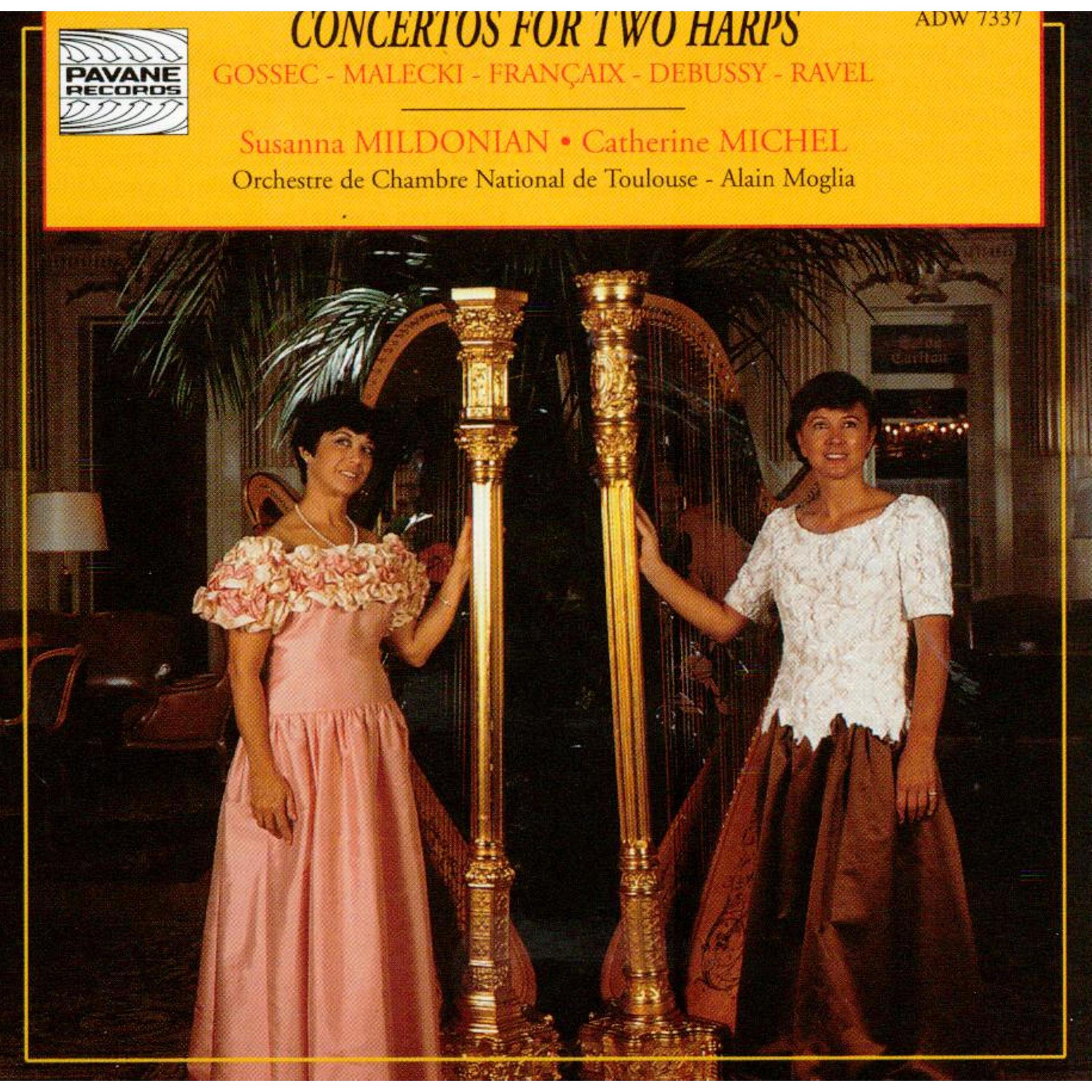 Постер альбома Concertos for Two Harps
