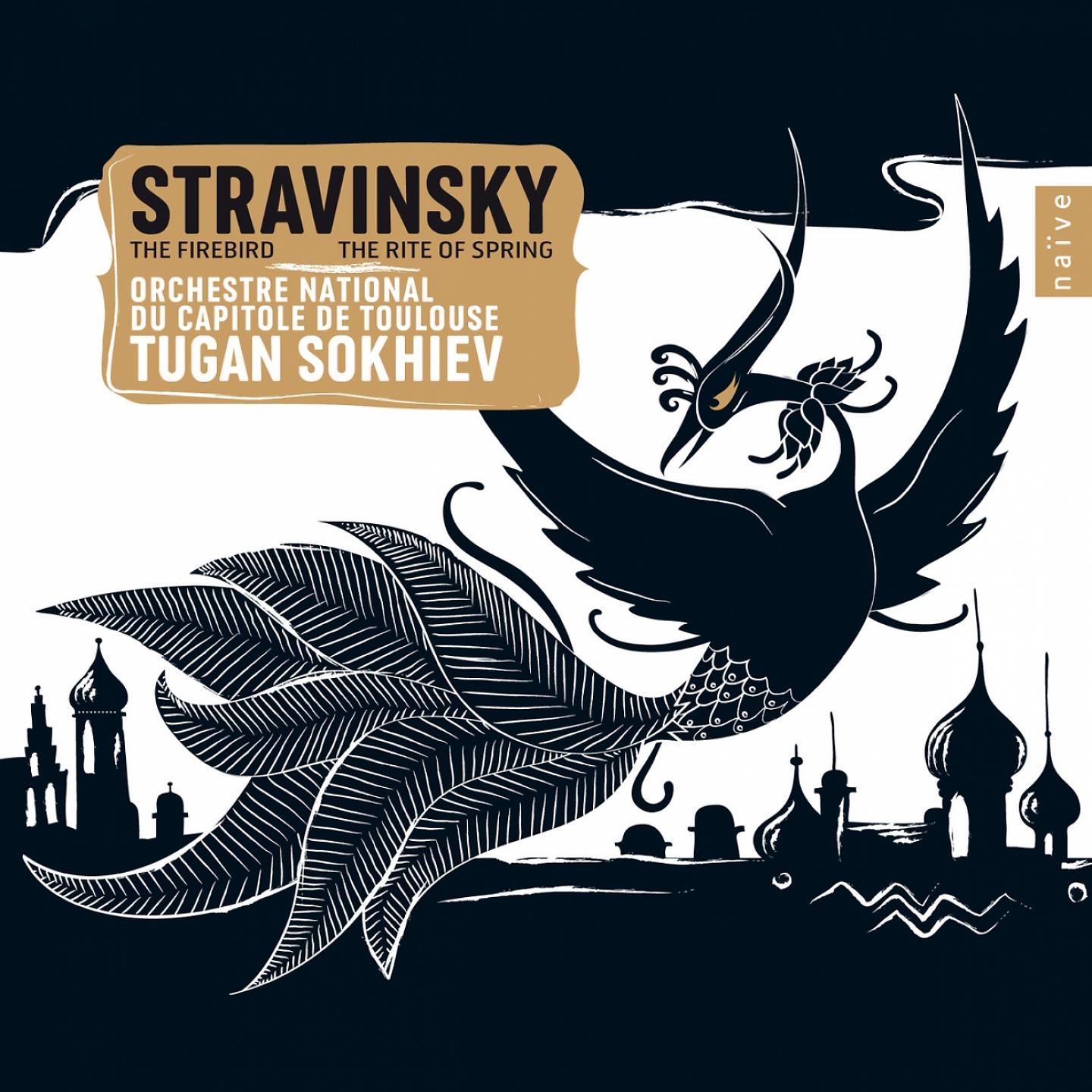 Постер альбома Stravinsky: The Firebird & The Rite of Spring