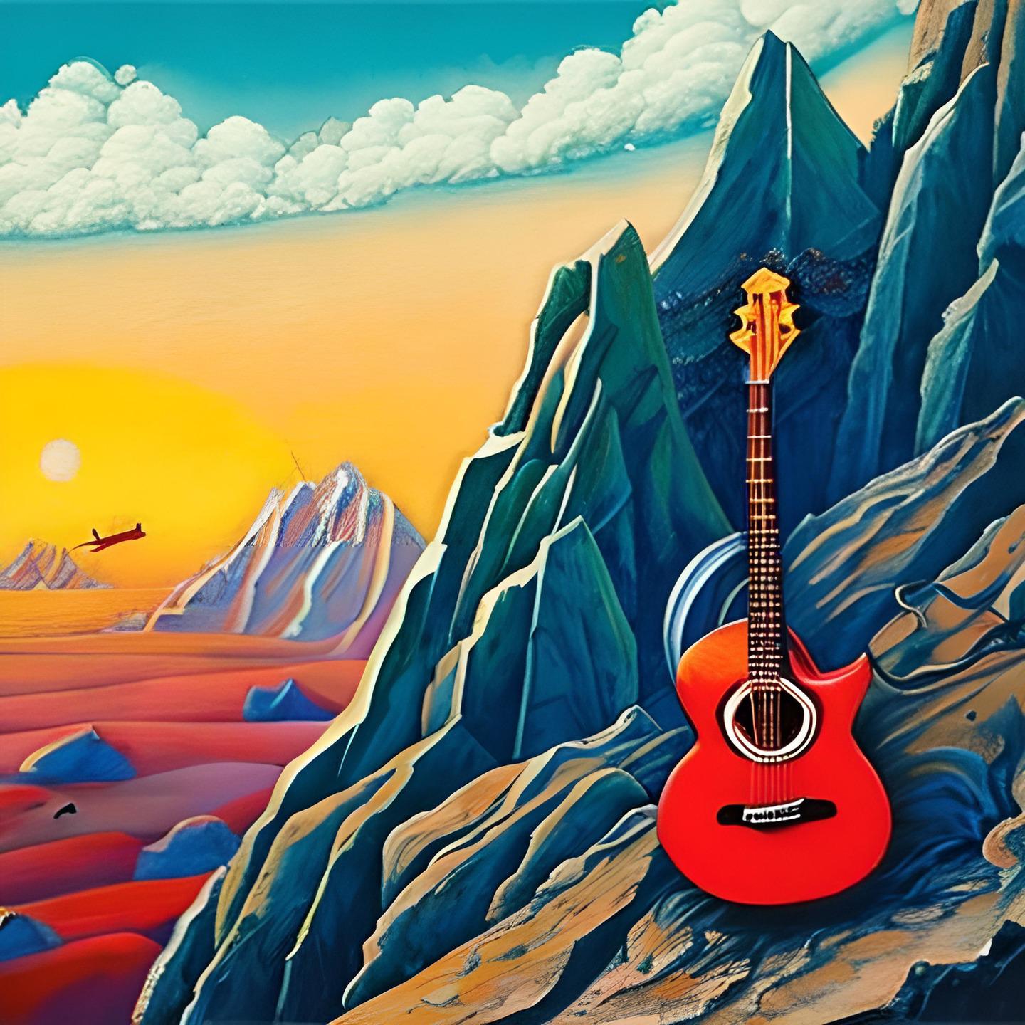 Постер альбома гитара и эверест