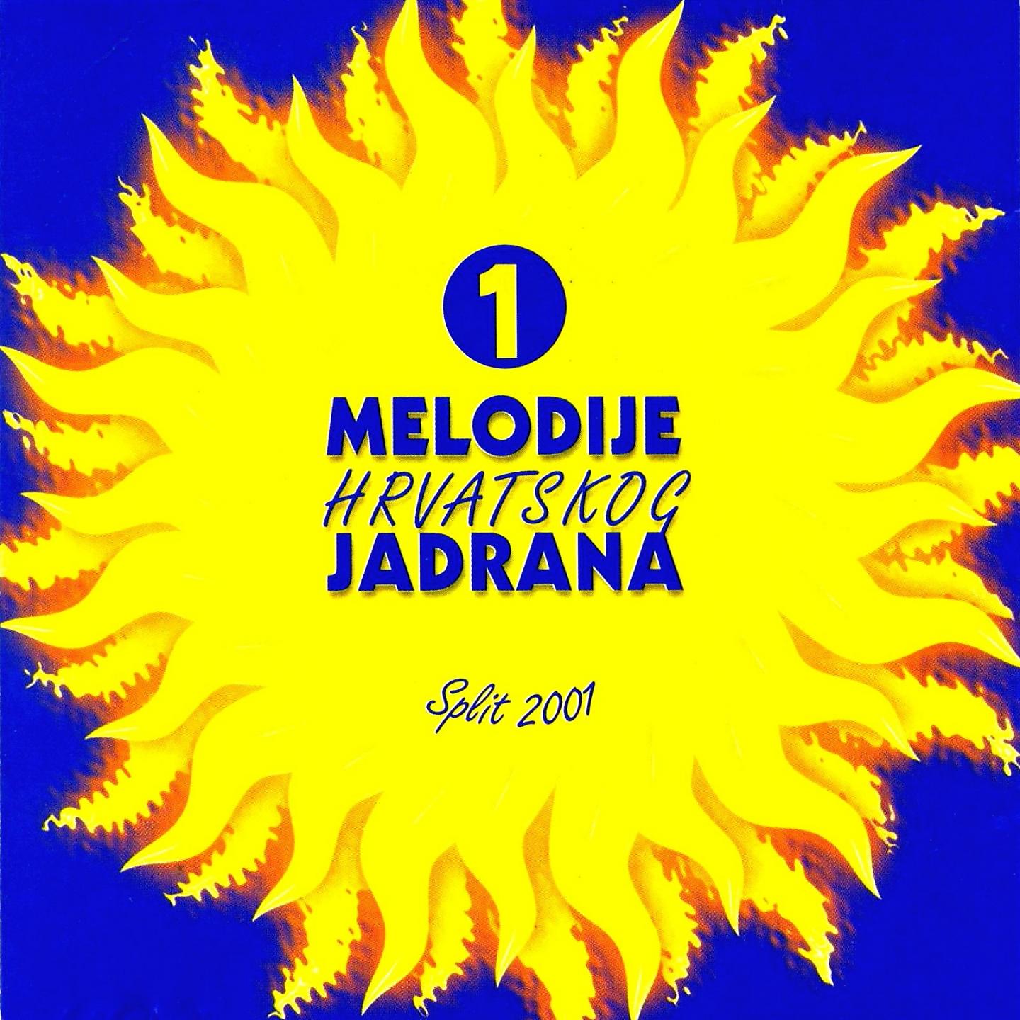 Постер альбома Melodije Hrvatskog Jadrana 2001., 1