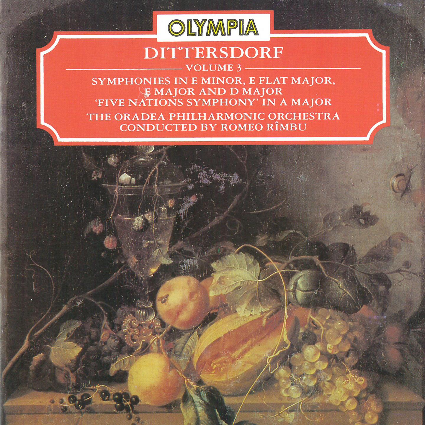 Постер альбома Carl Ditters von Dittersdorf: Symphonies, Vol. 3