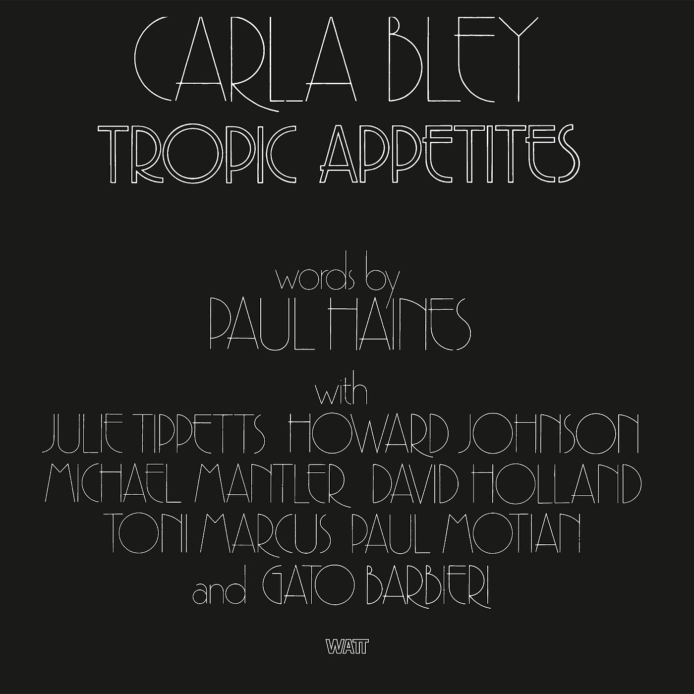Постер альбома Tropic Appetites