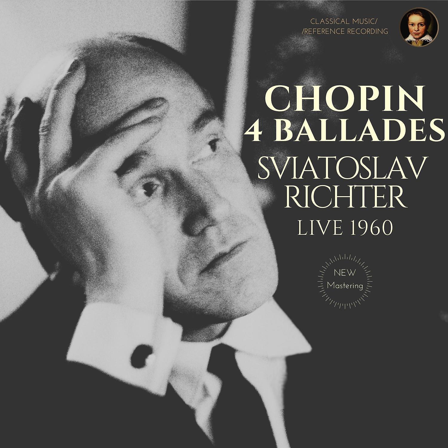 Постер альбома Chopin: 4 Ballades by Sviatoslav Richter