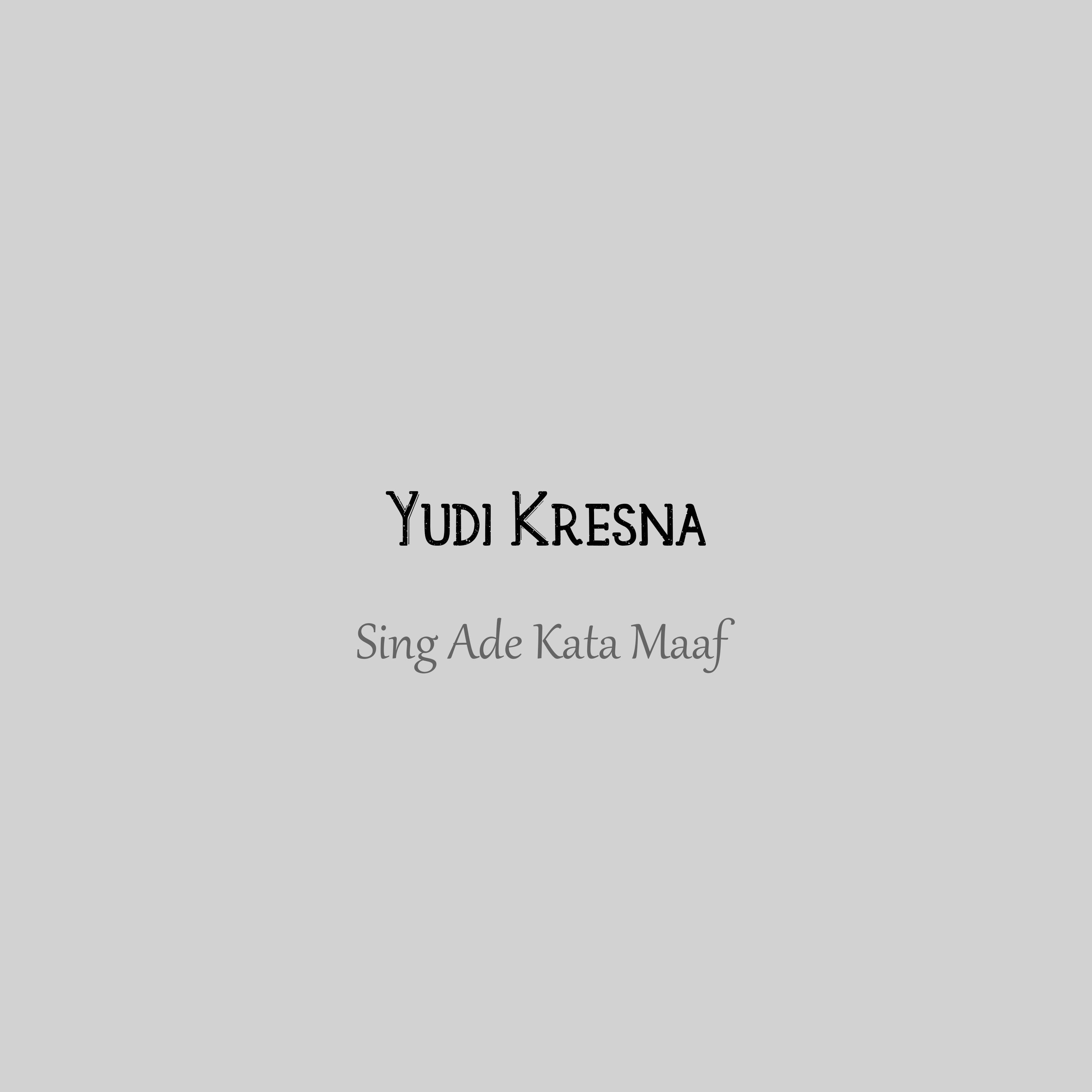 Постер альбома Sing Ade Kata Maaf