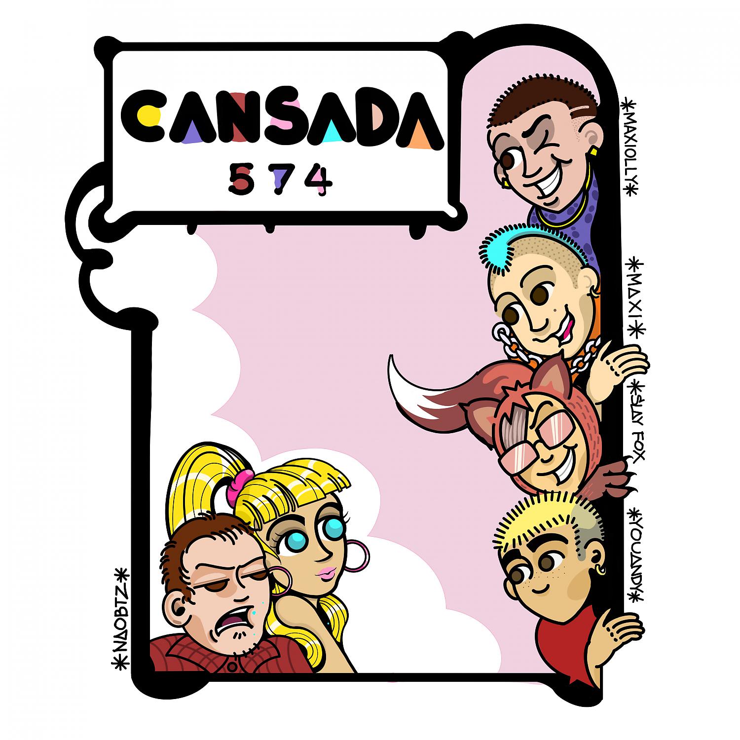 Постер альбома Cansada (feat. Slay Fox, Maxi, Maxiolly, You Andy & Naobtz)