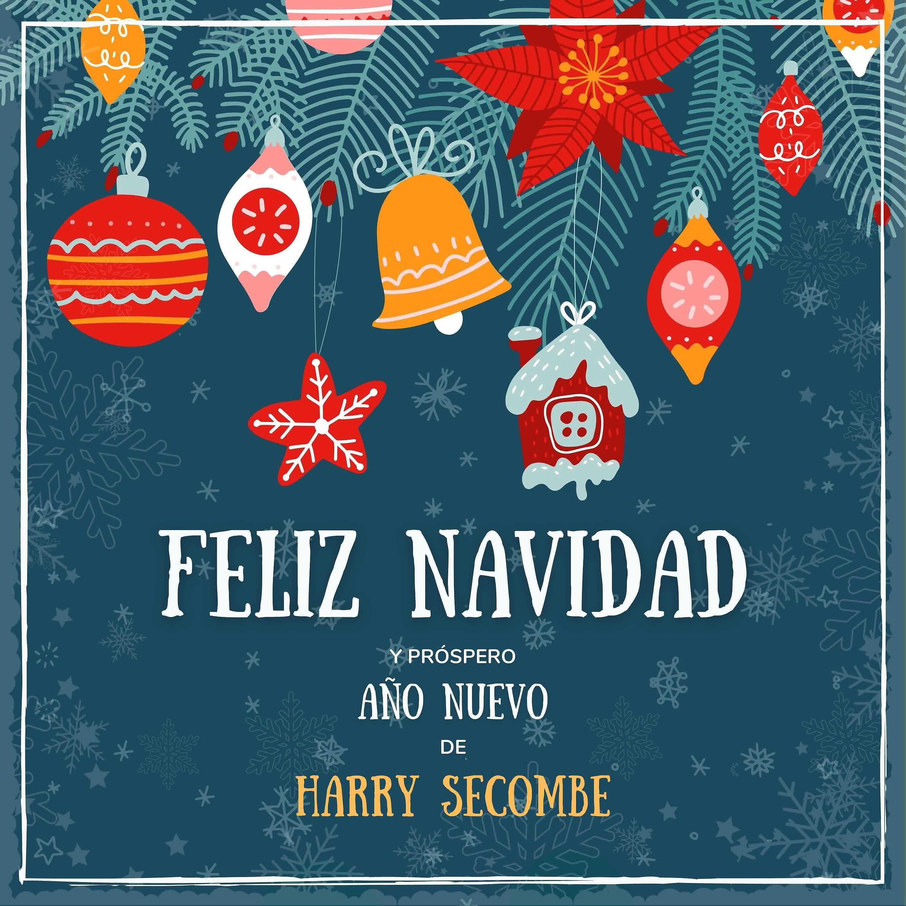 Постер альбома Feliz Navidad y próspero Año Nuevo de Harry Secombe
