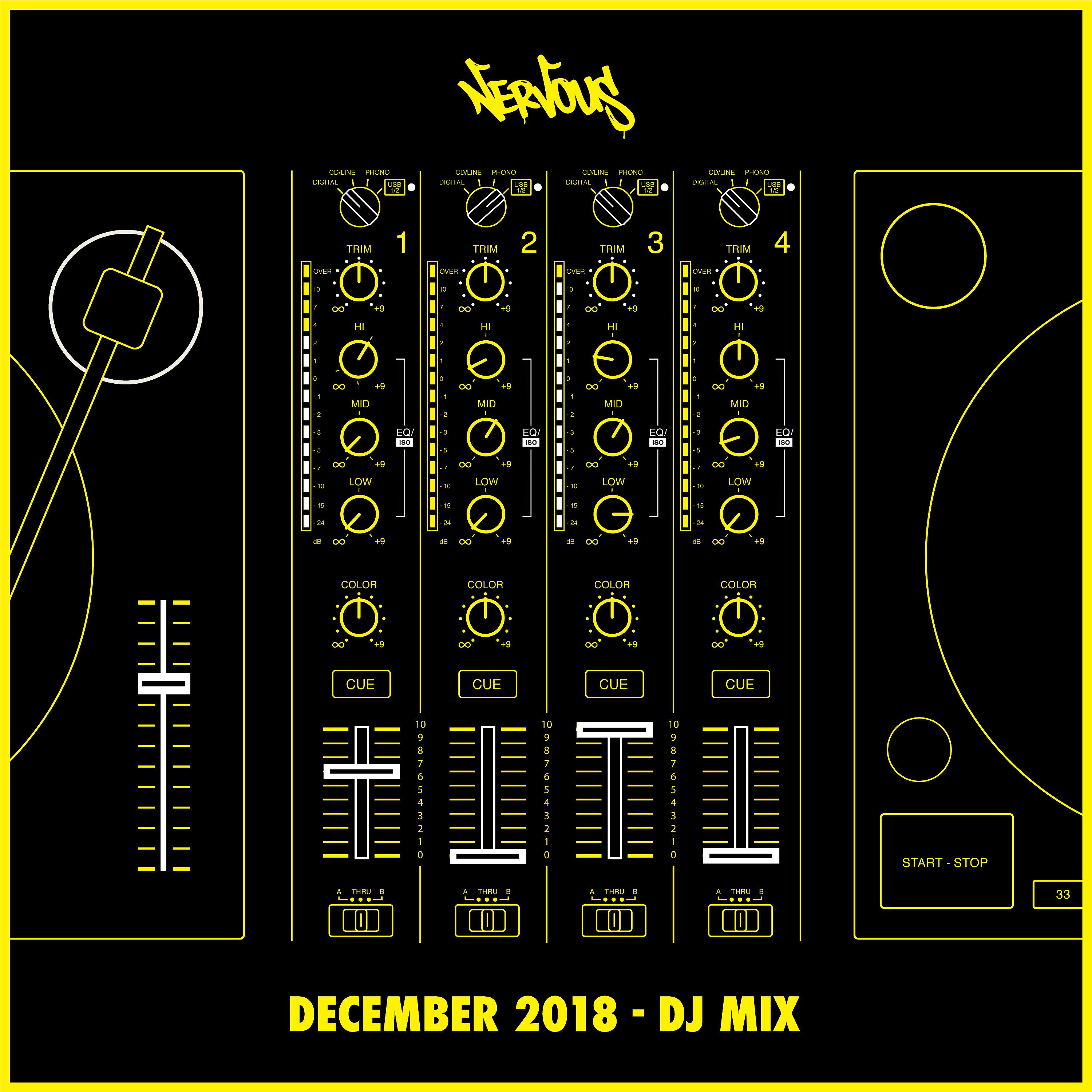 Постер альбома Nervous December 2018: DJ Mix