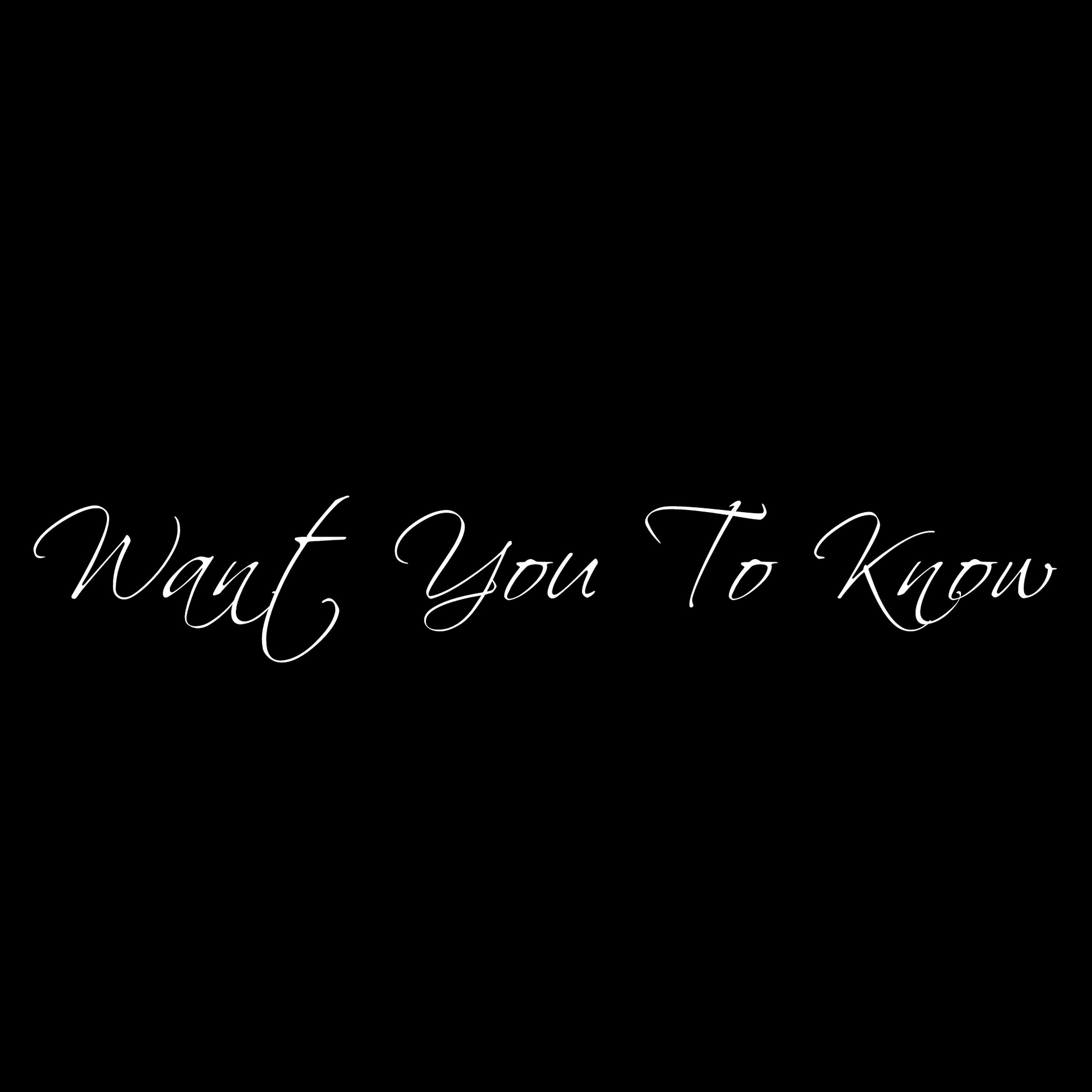 Постер альбома Want You to Know