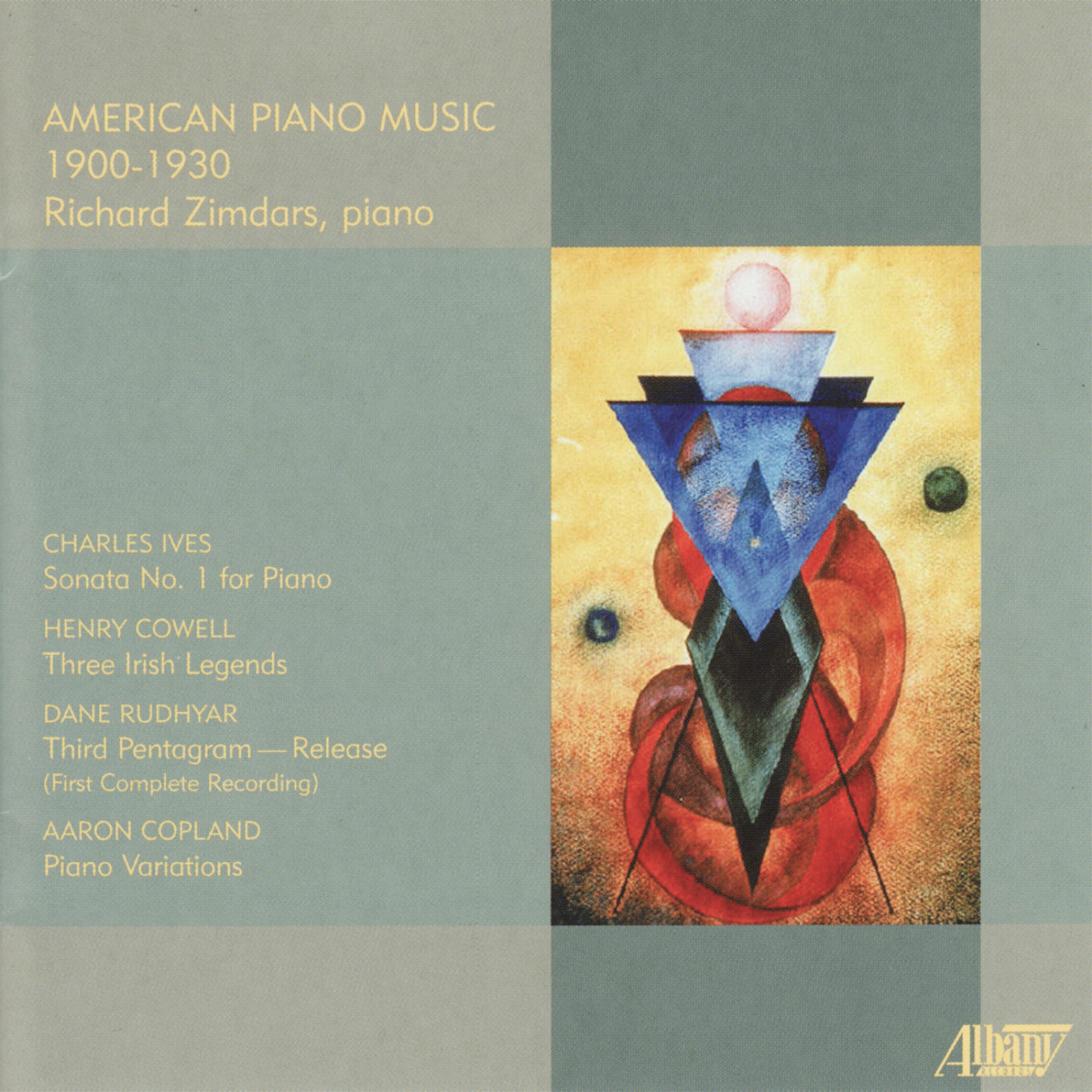 Постер альбома American Piano Music: 1900-1930