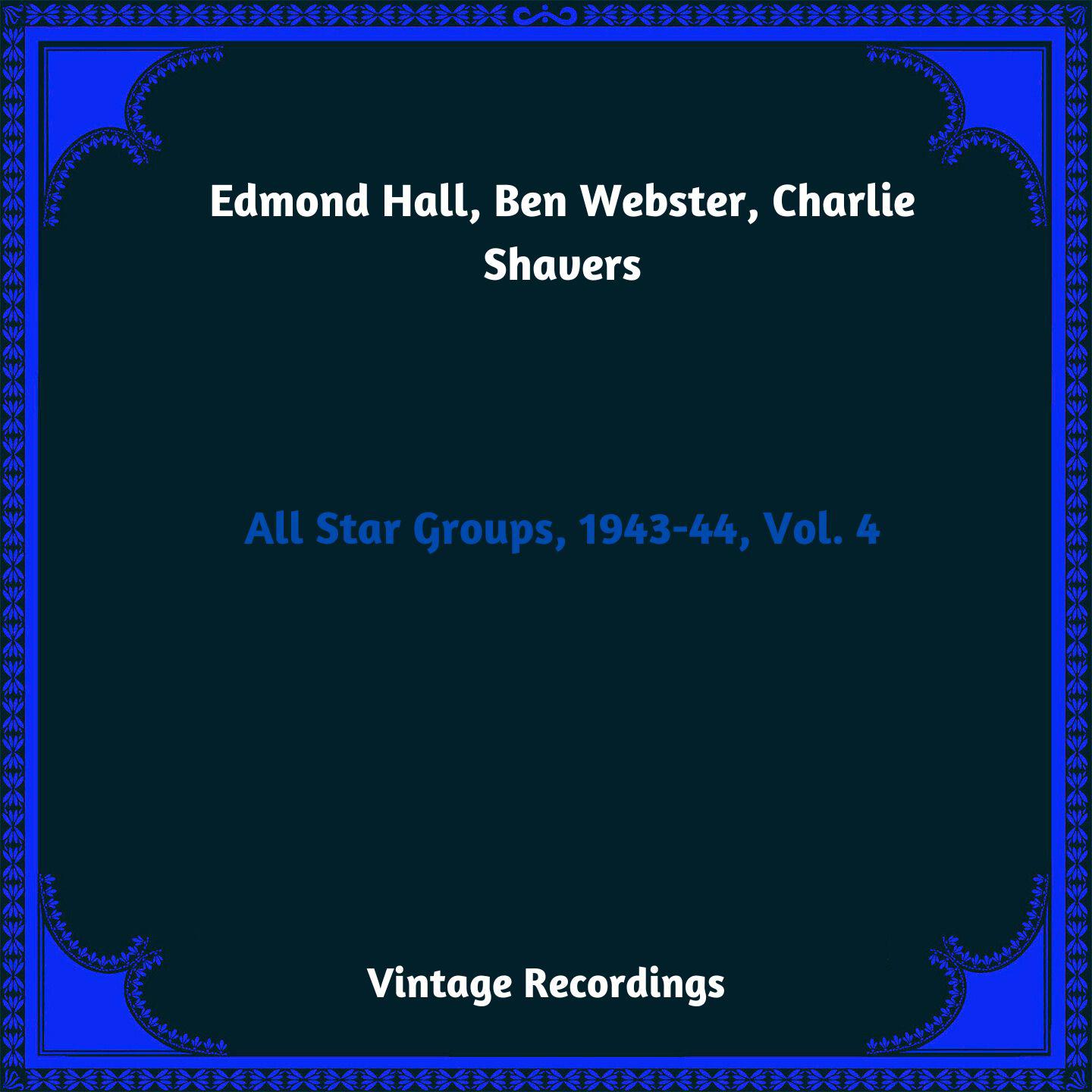 Постер альбома All Star Groups, 1943-44, Vol. 4