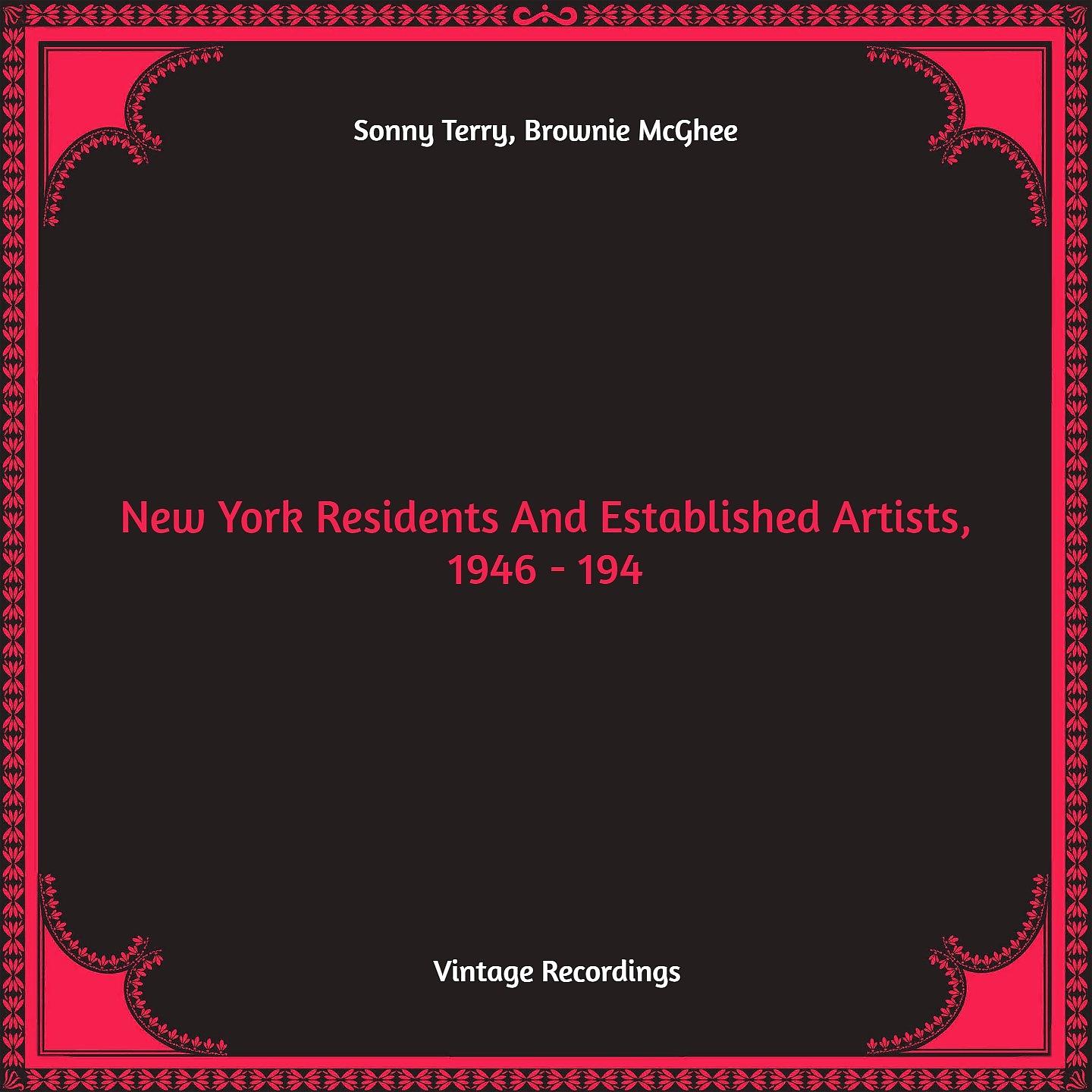 Постер альбома New York Residents And Established Artists, 1946 - 1947