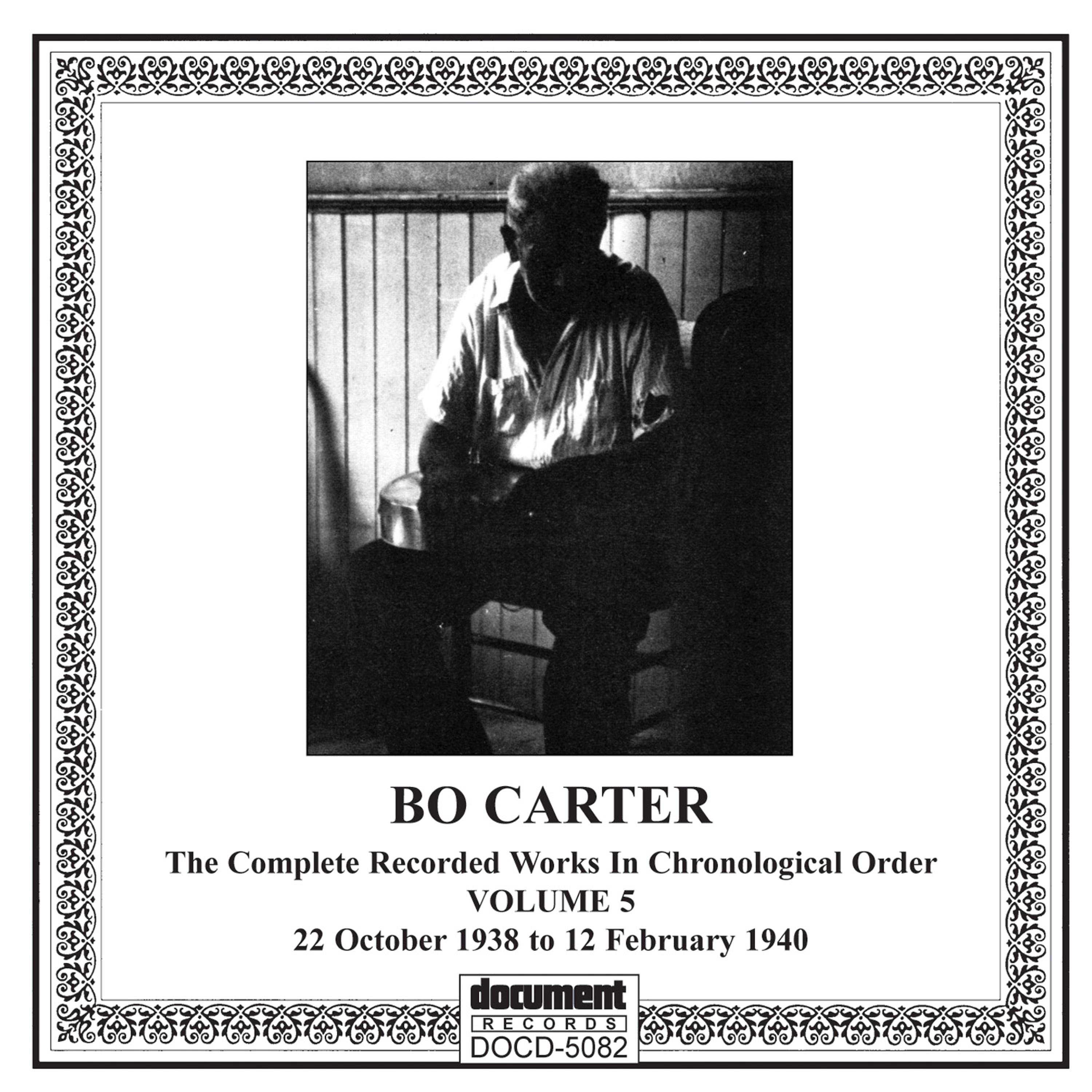 Постер альбома Bo Carter, Vol. 5 (1938-1940)