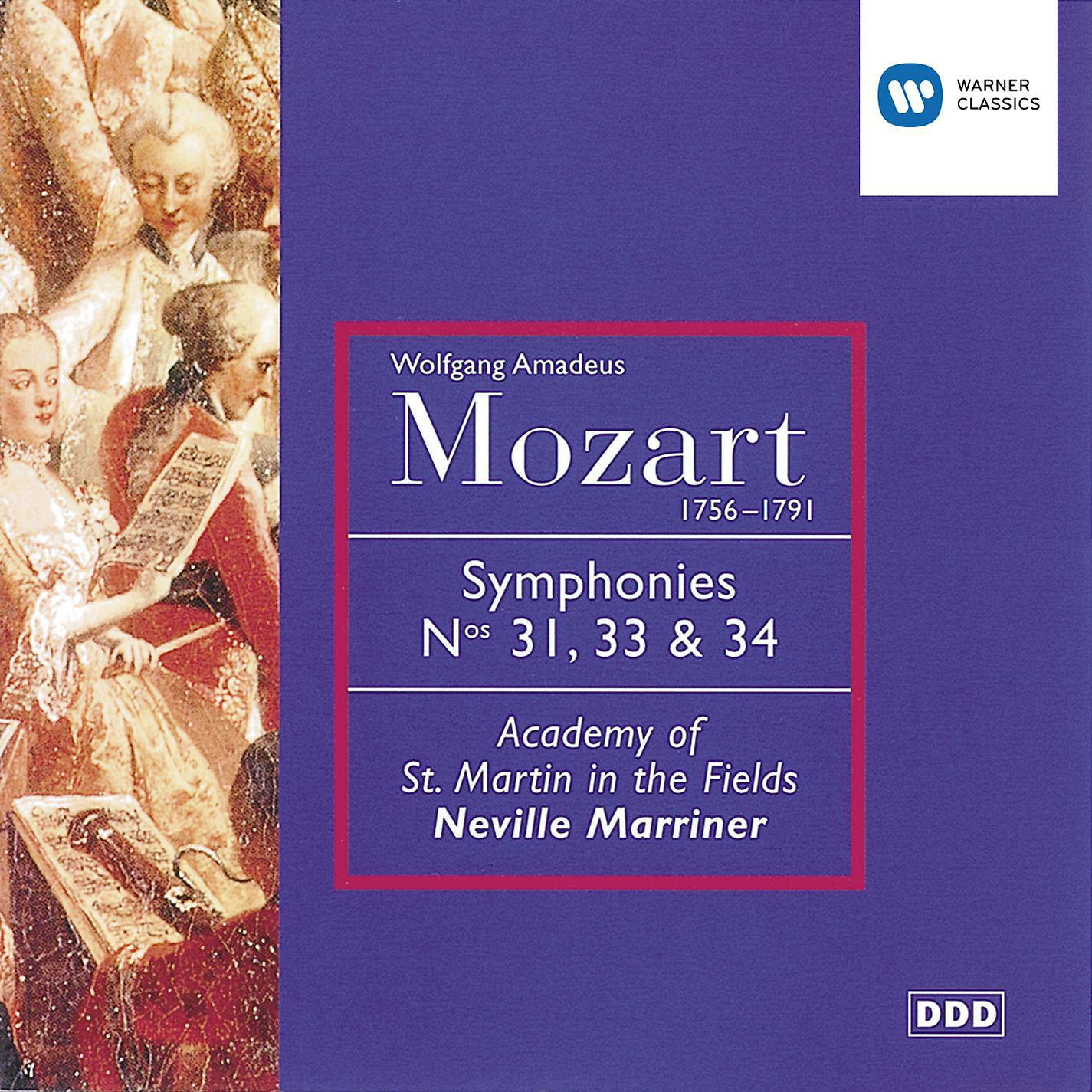 Постер альбома Mozart: Symphonies Nos. 31, 33 & 34