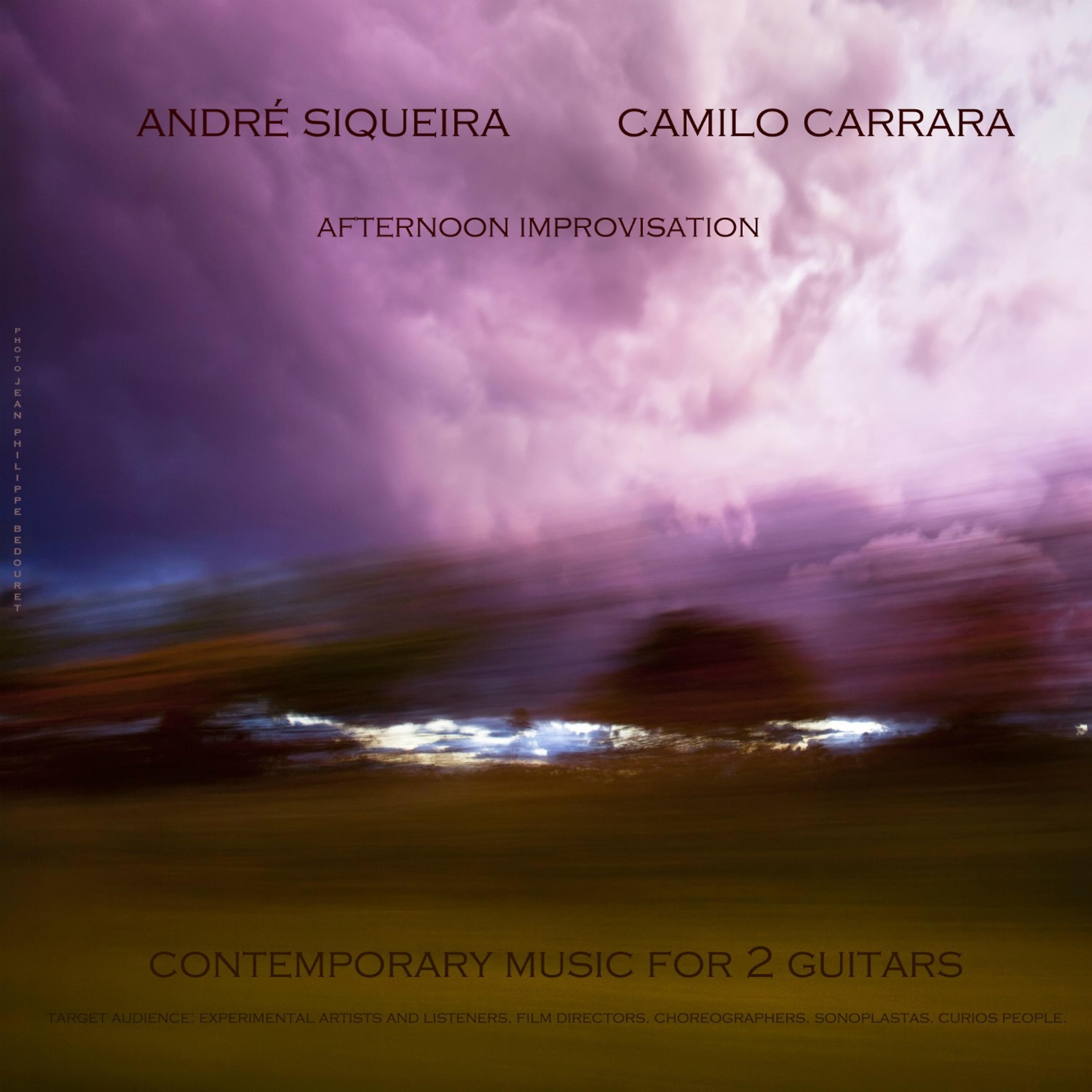 Постер альбома Afternoon Improvisations - Contemporary Music for 2 Guitars