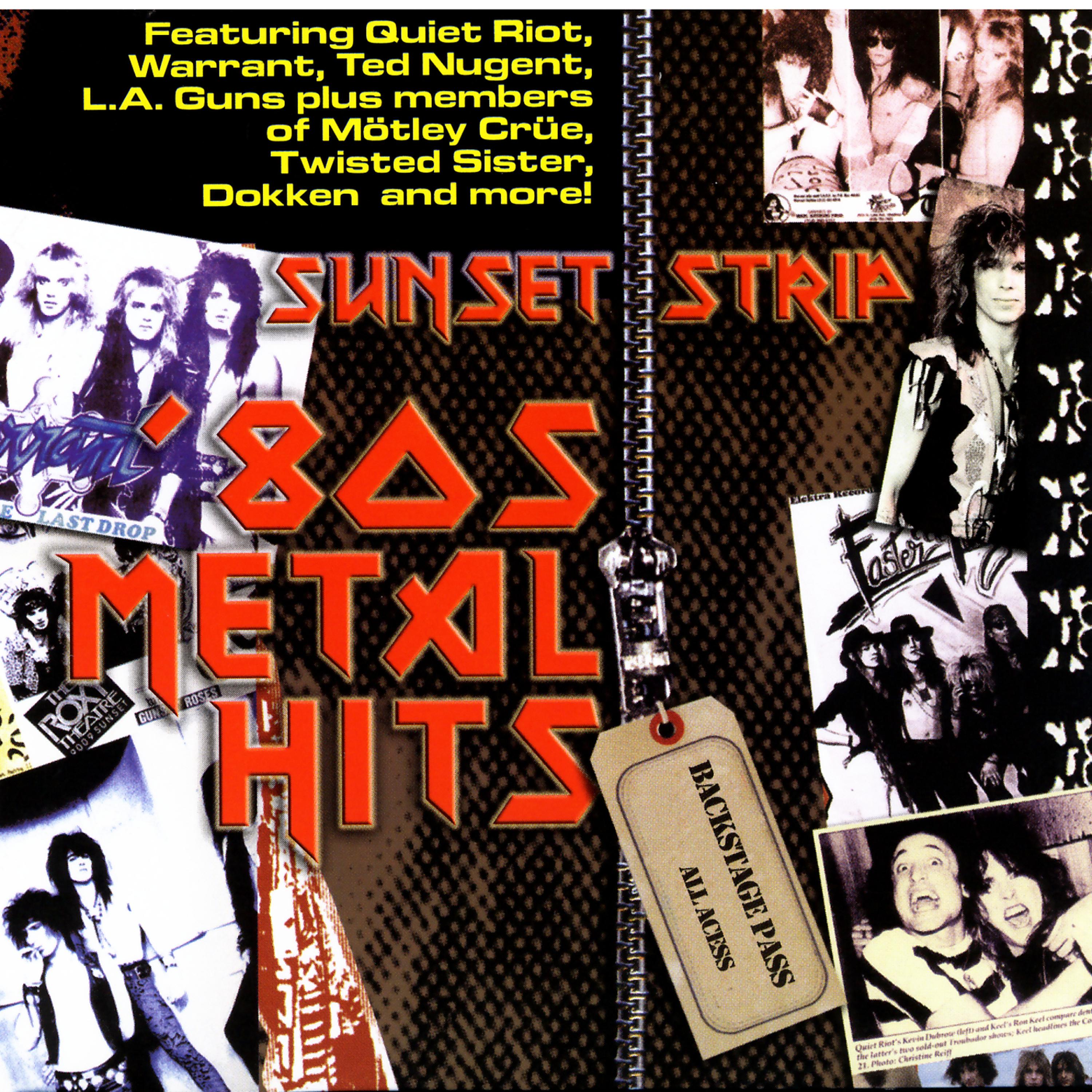 Постер альбома Sunset Strip '80s Metal Hits