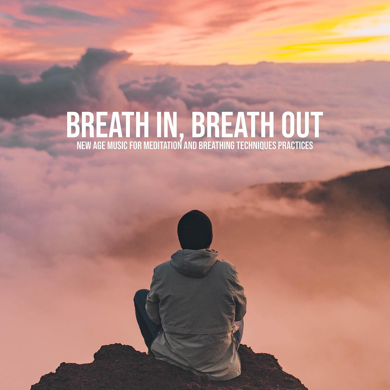 Постер альбома Breath In, Breath Out: New Age Music for Meditation and Breathing Techniques Practices