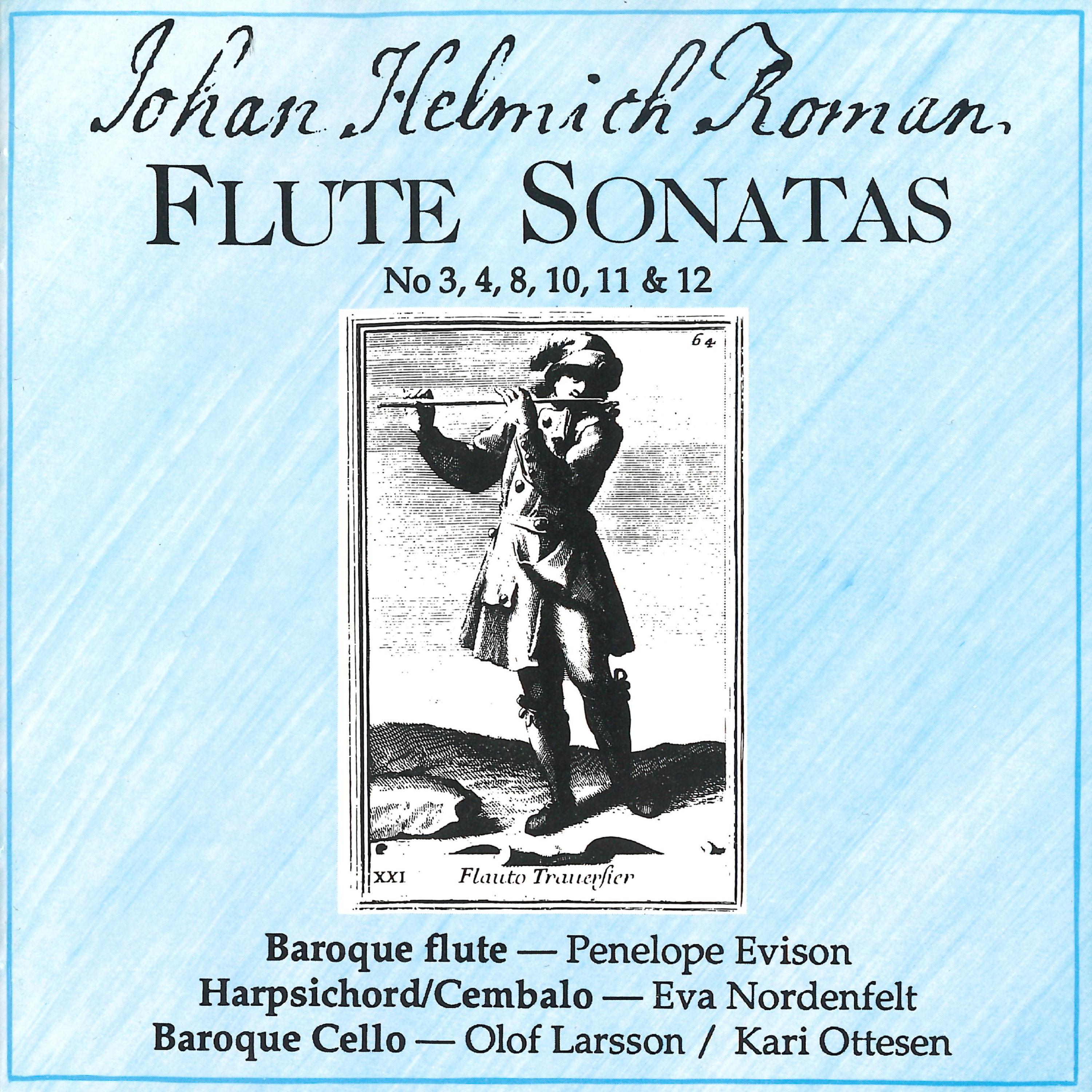 Постер альбома Roman: Flute Sonatas Nos. 3, 4, 8, 10, 11 & 12