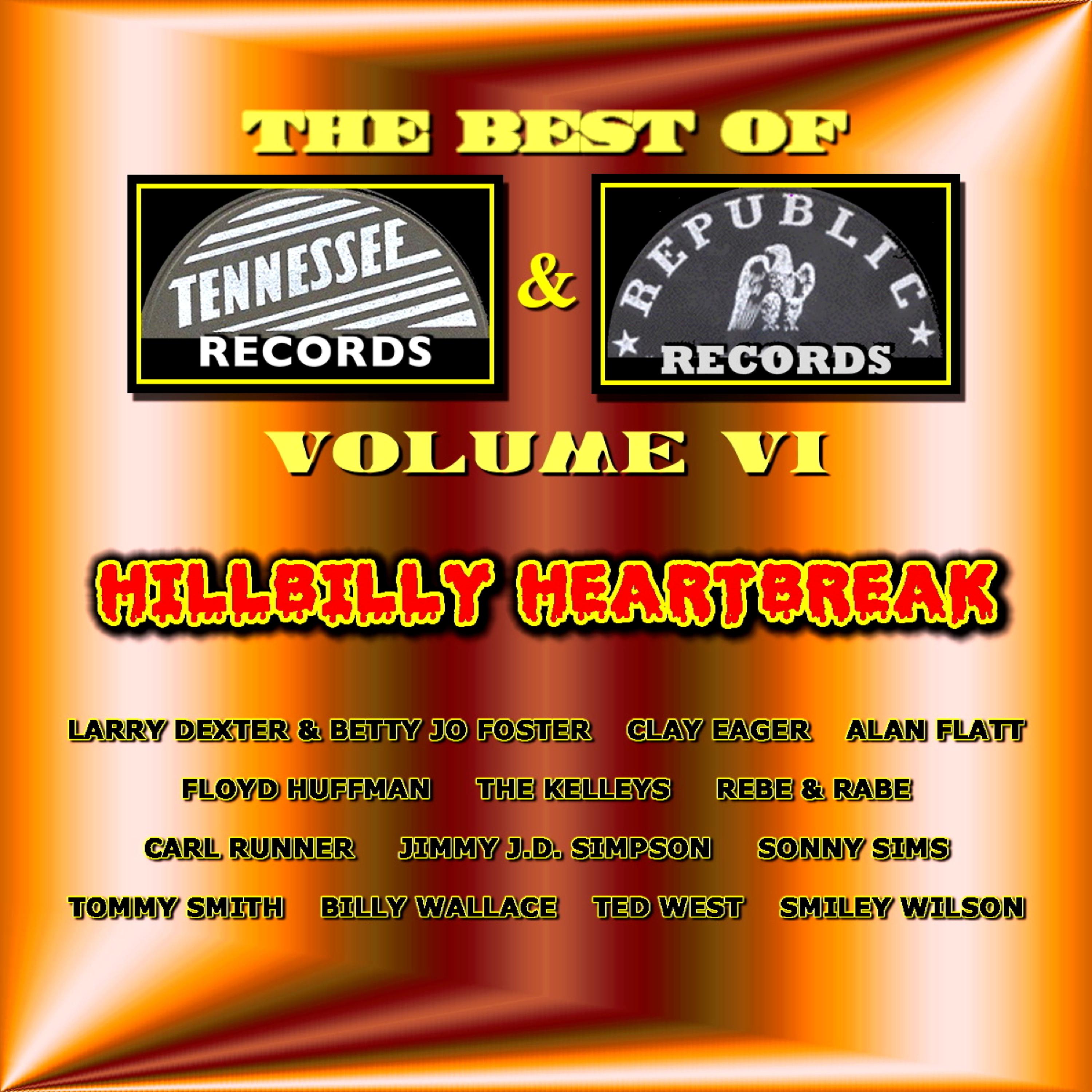 Постер альбома Best of Tennessee & Republic Records, Vol. VI - Hillbilly Heartbreak
